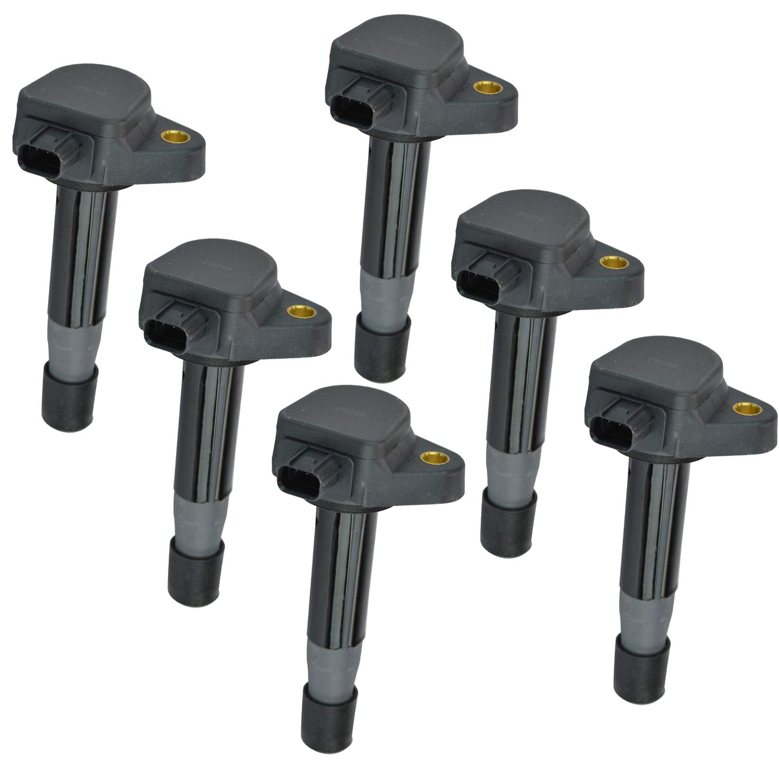 Trq Ignition Coil Set Compatible With 09-15 Acura 08-17 Honda