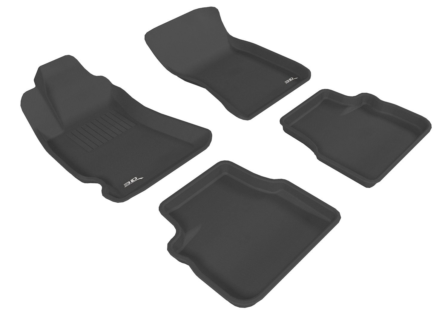 3D Maxpider Subaru Forester 2009-2013 Kagu Black R1 R2