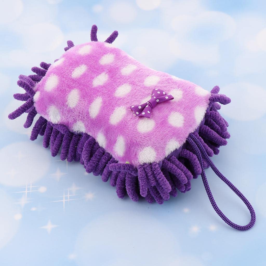 Ubervia Microfiber Hanging Towels Drying Wash Buffing Polishing Towel Cloth Purple | 1
