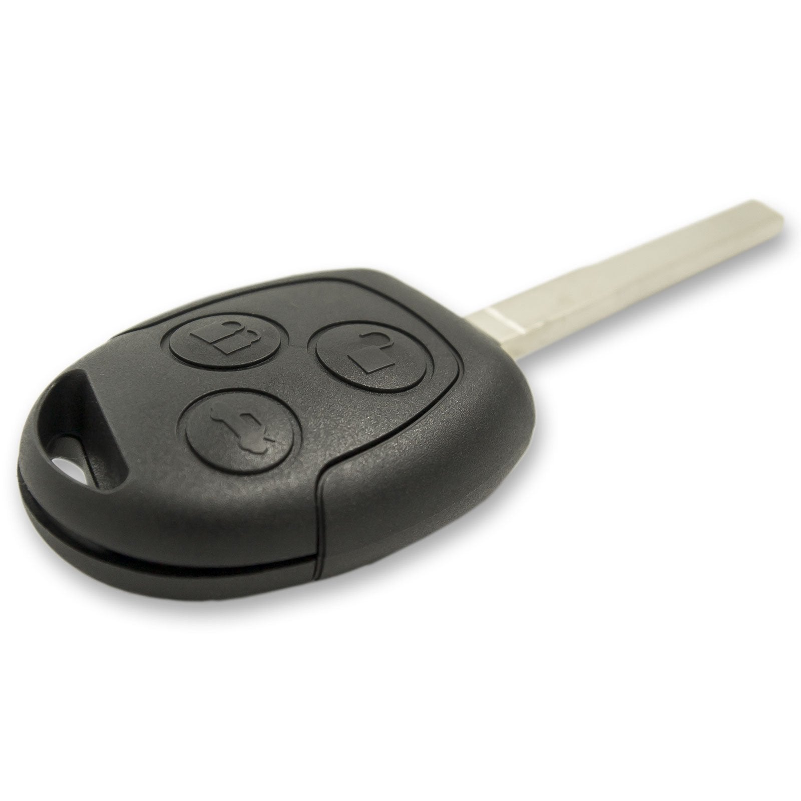 Keyless2Go Replacement For New Uncut Keyless Remote Head Key Fob Ford Fiesta That Use Kr55Wk47899 (2 Pack)