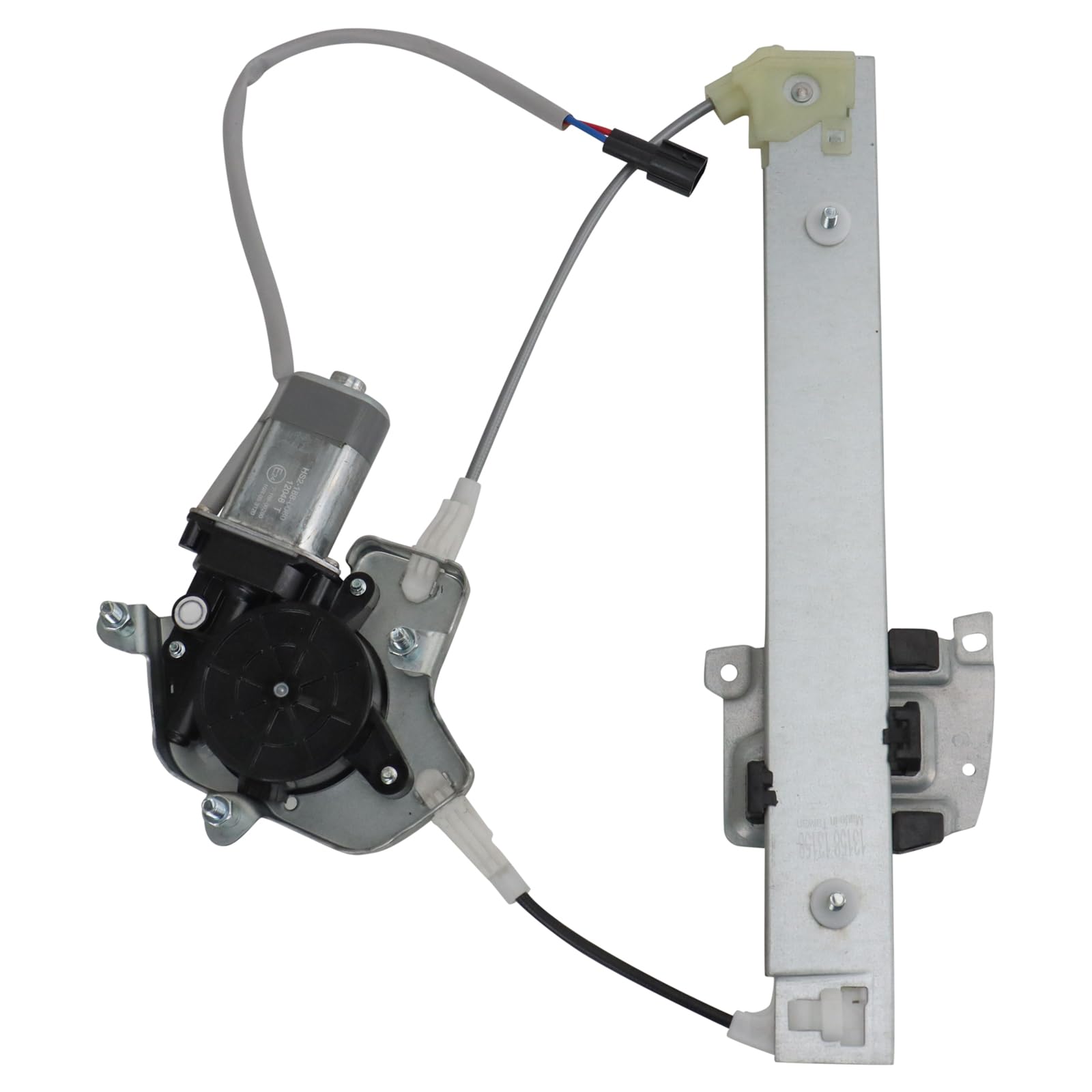 Trq Rear Right Power Window Regulator & Motor Assembly Passenger Side Compatible With 2001-2006 Mazda Tribute