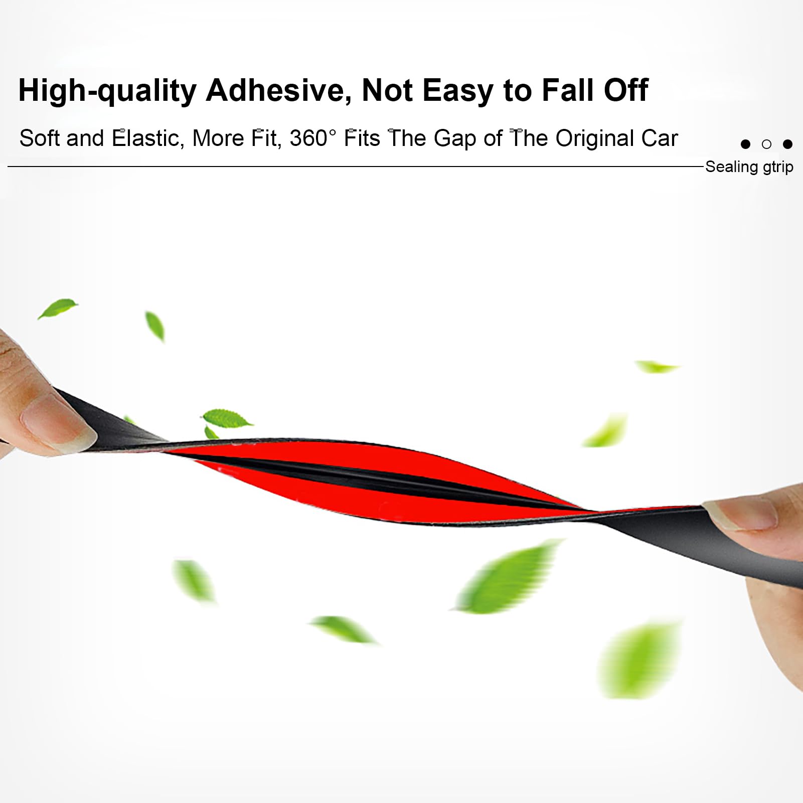 Car Windshield Weather Strip 19Mm Sunroof Seal Rubber Weather Stripping Trim For Car Truck Roof Sunroof Front Rear Windshield (7