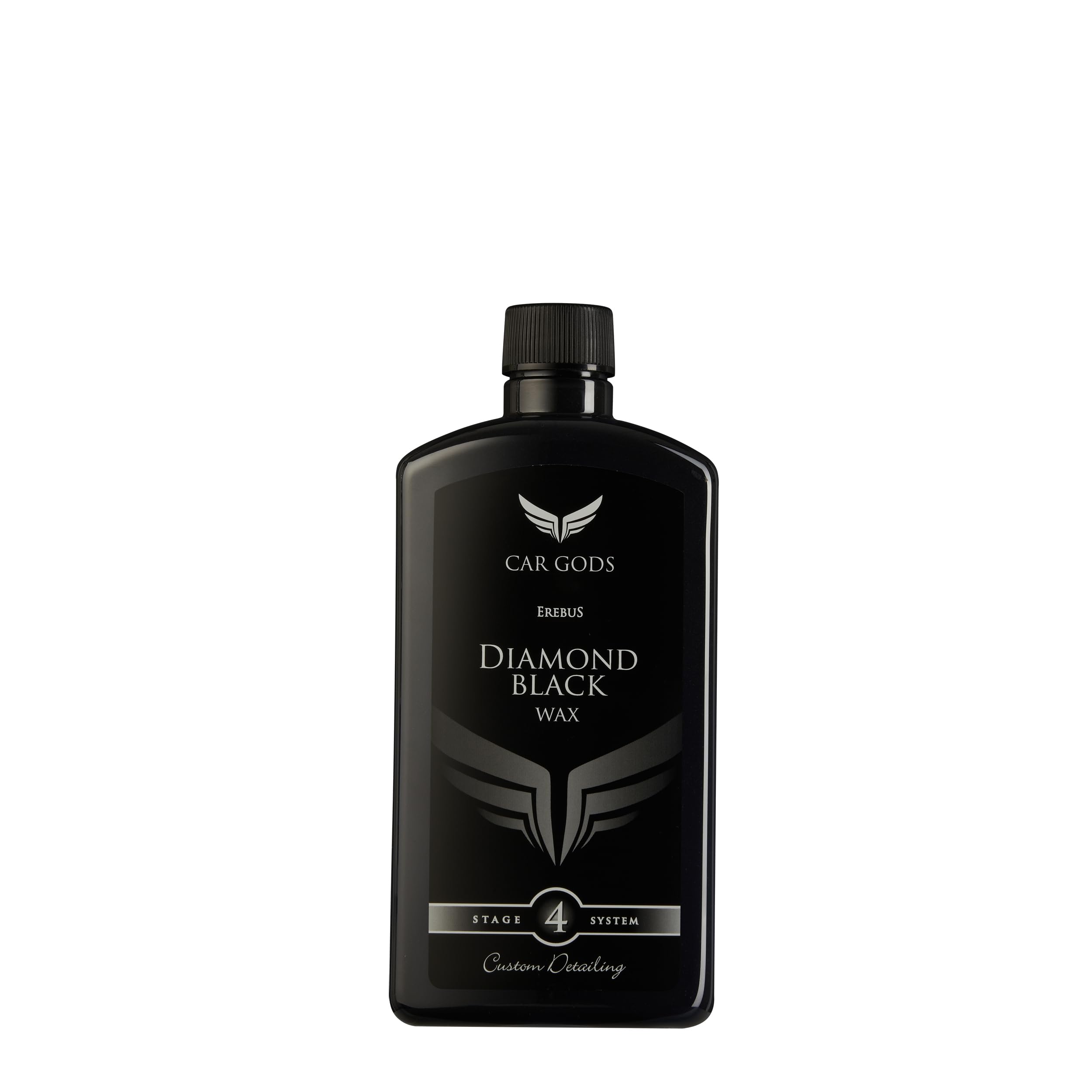Car Gods Black Carnauba Wax Polish - 17 Fl Oz, Pigmented Formula, Removes Surface Oxidation & Scratches, Diamond Black Wax, Model GOD642