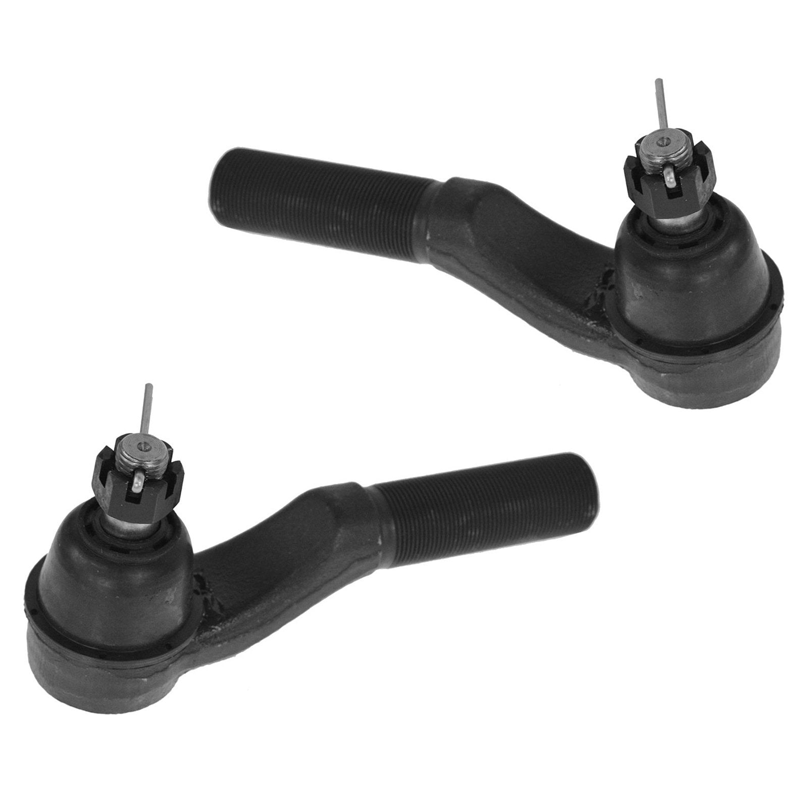 TRQ Front Tie Rod Set Compatible with 2003-2006 Ford E-150 2003-2005 E-150 Club Wagon 1992-2002 E-150 Econoline E-150 Econoline