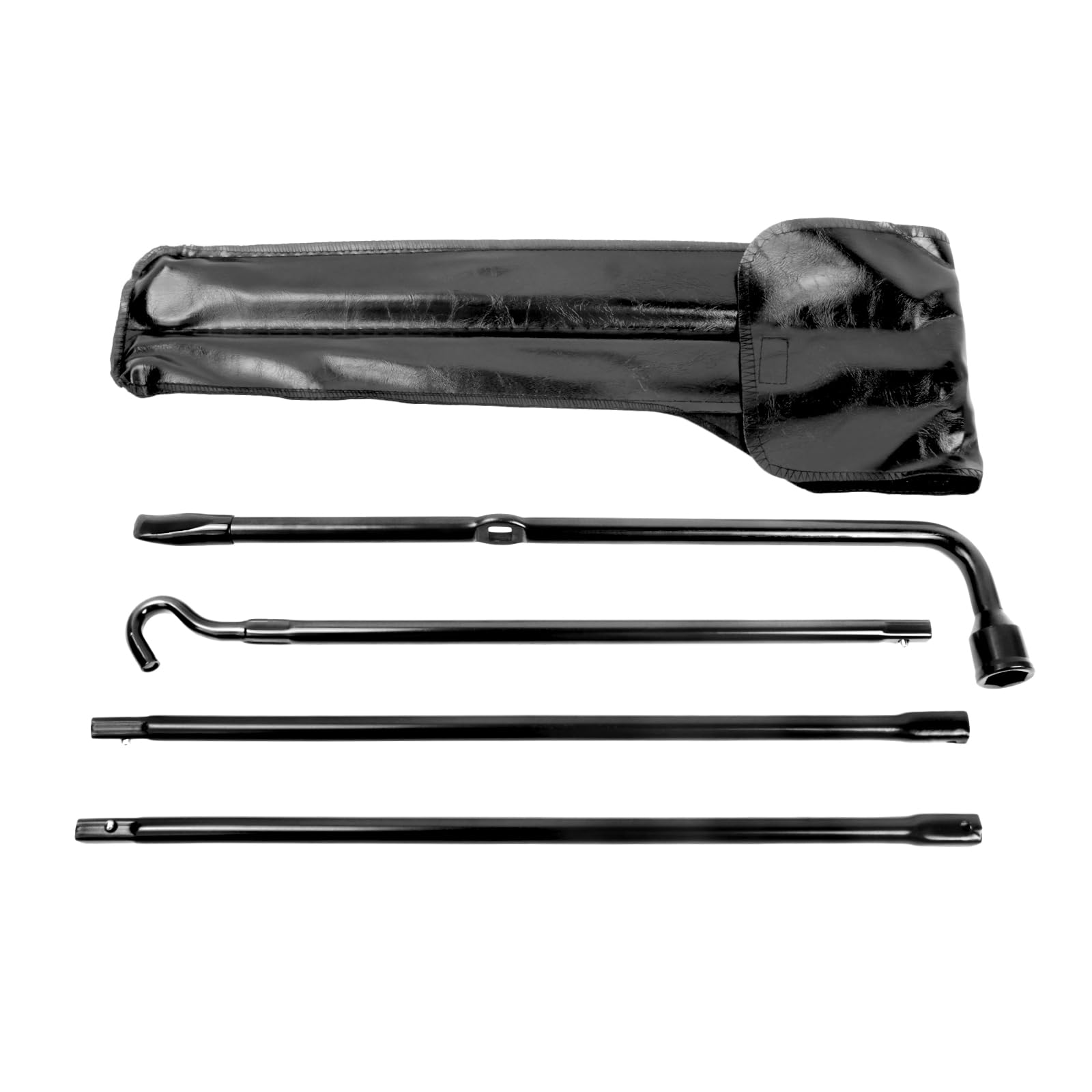 Reeauto Spare Tire Tool Kit with Spare Tire Jack Handle and Wheel Lug Wrench Compatible with 2004 to 2018 Ford F150