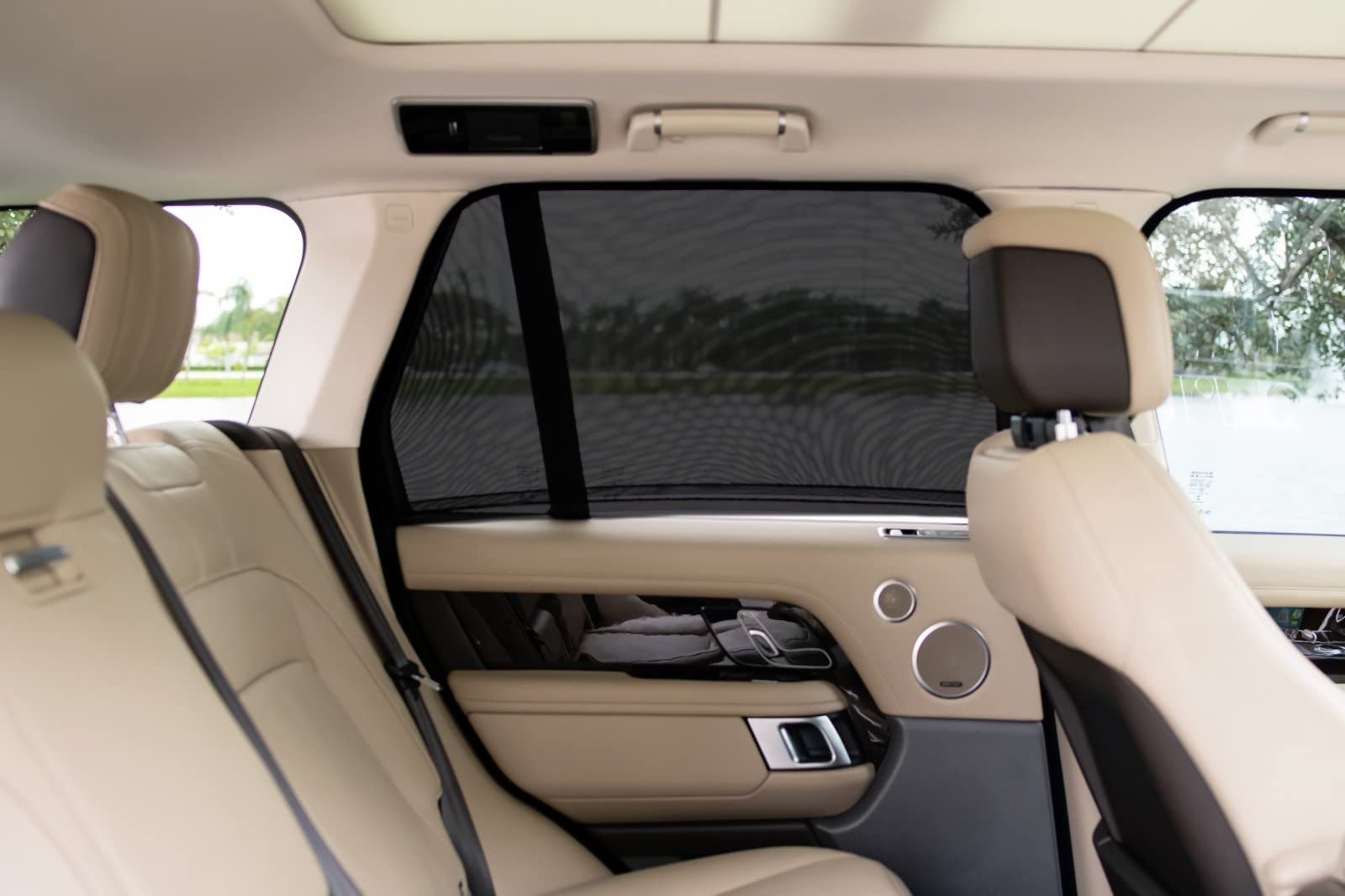 Autopect Side Window Sunshade Sock Screen-Shade (Pack of 2) - Block Sun Rays to Keep Car Interior Cool and Comfortable - Elastic