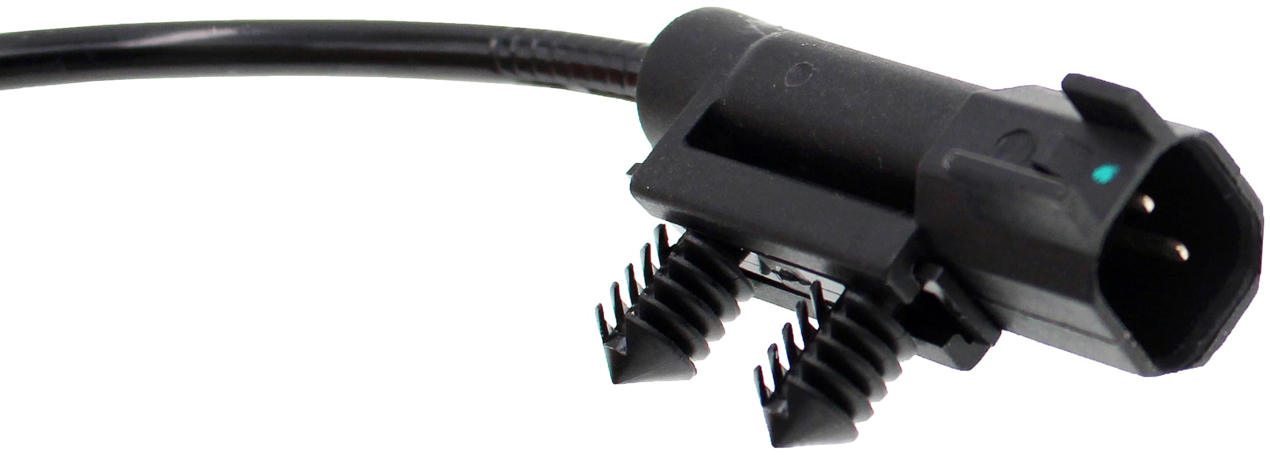 Dorman Front ABS Wheel Speed Sensor 695-900 for Jeep Models, Black, Durable Acrylonitrile Butadiene Styrene Material
