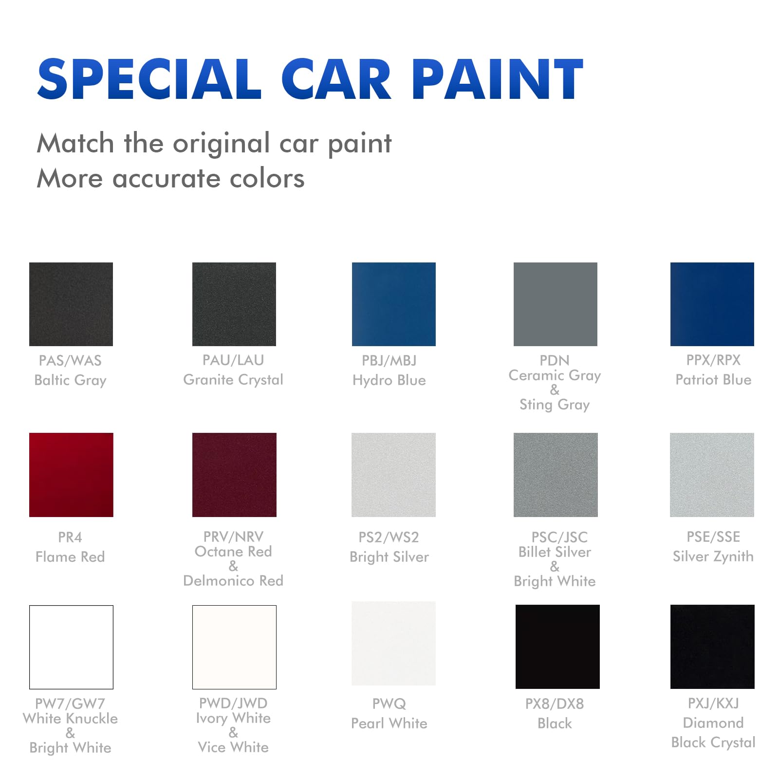Xtryfun R4 Flame Red Touch Up Paint For Jeep, Diy Car Paint Scratch Repair Kit, Automotive Paint, Quick & Easy Fix Scratch Repai