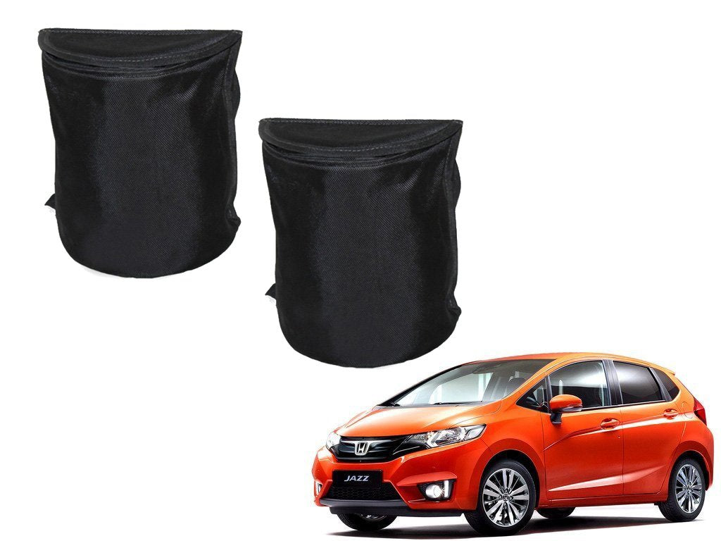 Kozdiko Semi Cylindrical Car Dustbin Set of 2 Pcs for Honda Jazz