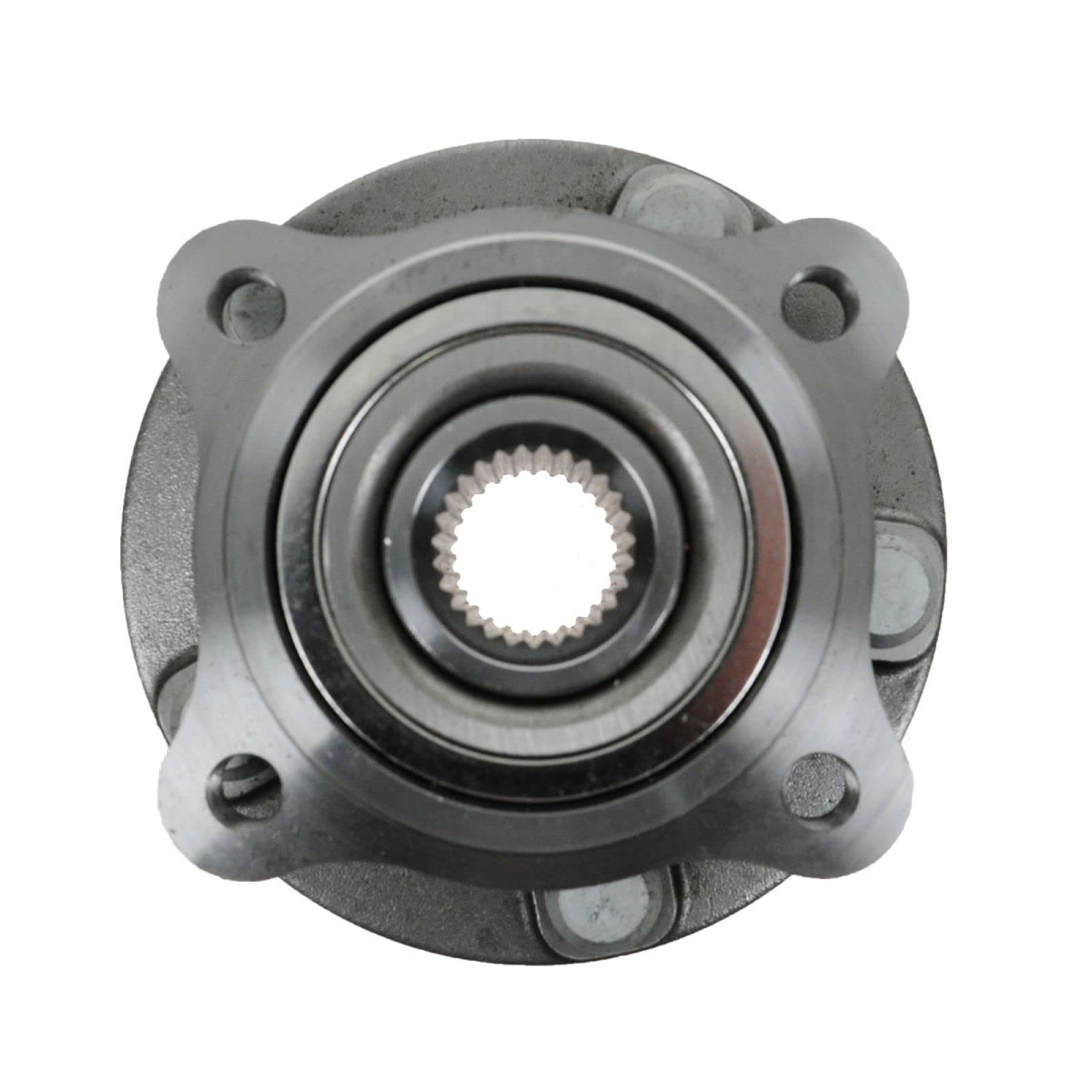 Trq Front Wheel Hub Bearings Assembly Set Compatible With 1991-1996 Dodge Stealth 1991-1999 Mitsubishi 3000Gt 2003-2006 Lancer