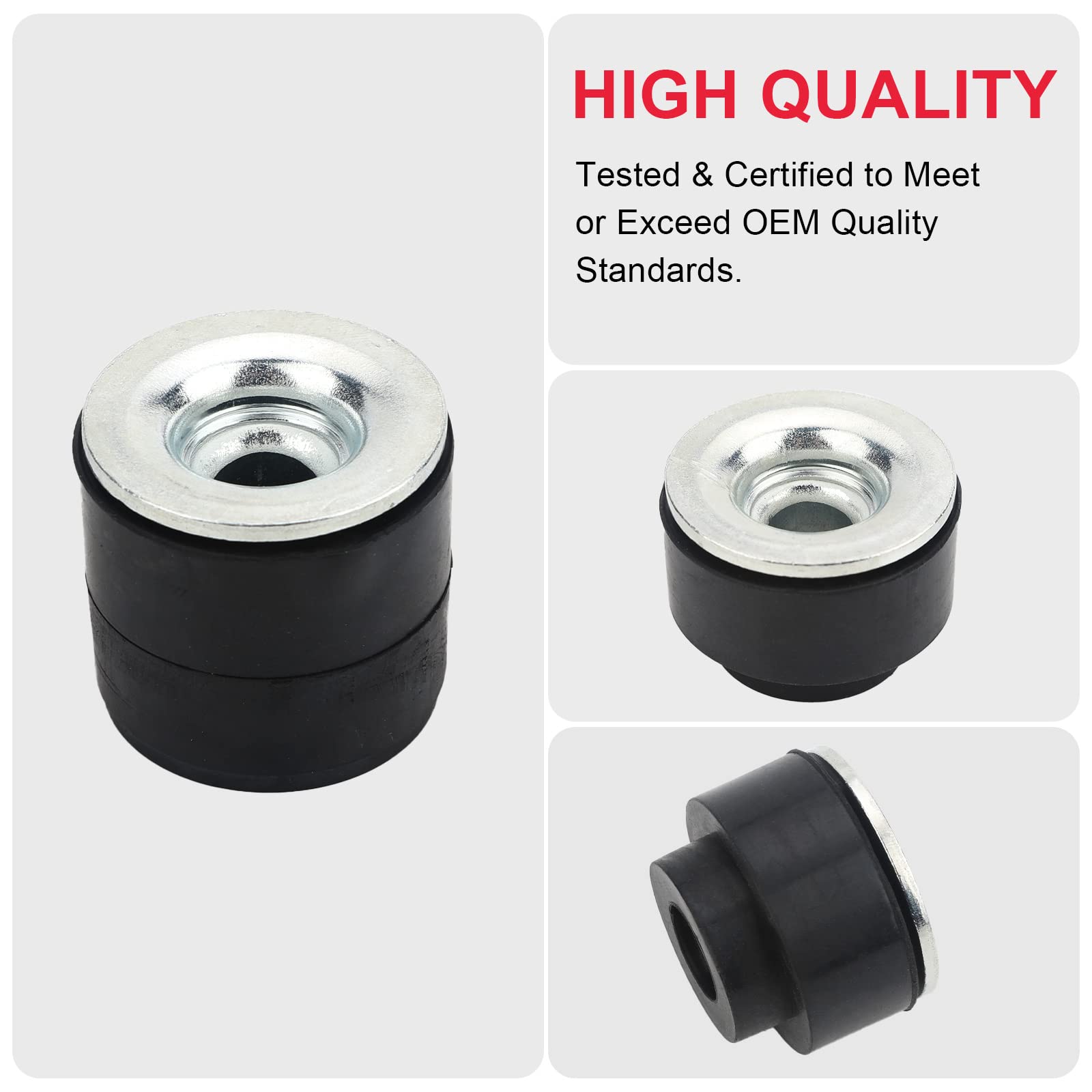 Radiator Rubber Mount Radiator Rubber Core Support Body Mount Bushings & Bolts Fit For Gm 1967-1989