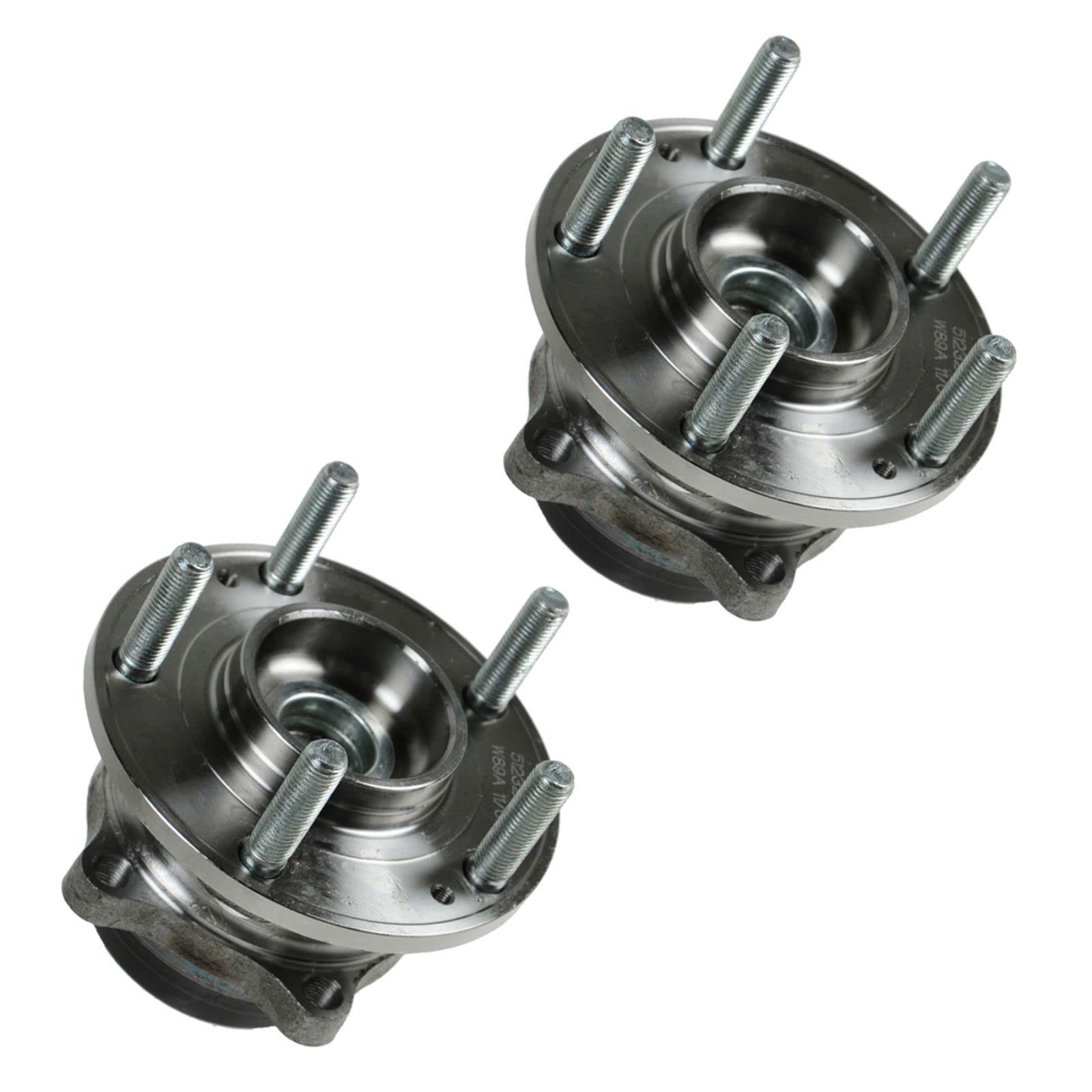 Trq Rear Wheel Hub Bearings Assembly Set Compatible With 2007-2020 Hyundai Santa Fe 2013-2018 Santa Fe Sport 2019 Santa Fe Xl 20