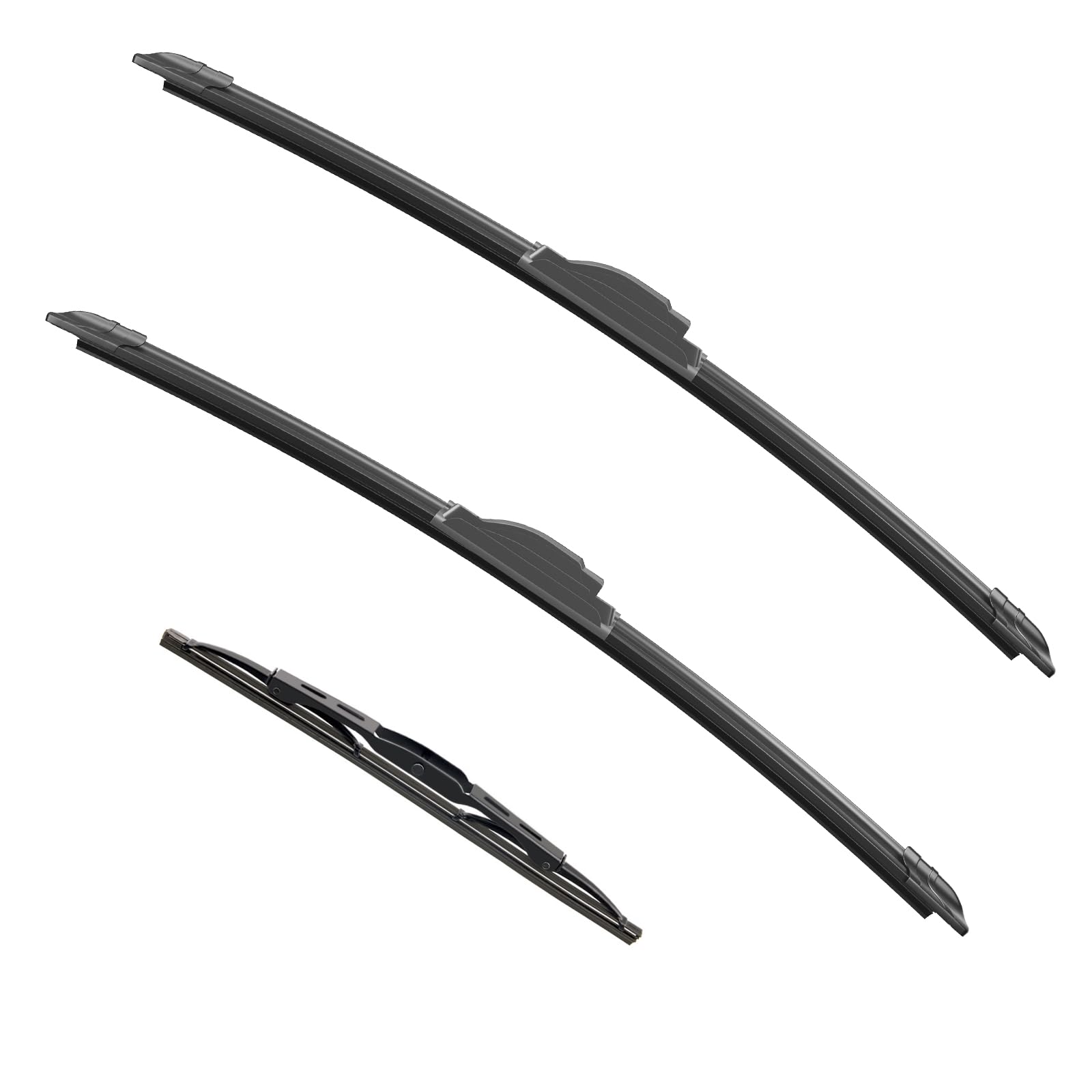 Anikluim 24''+19'' Wiper Blades With 10'' Rear Wiper Blade Set Replacement For 2002 2003 2004 2005 2006 2007 Saturn Vue Windshie