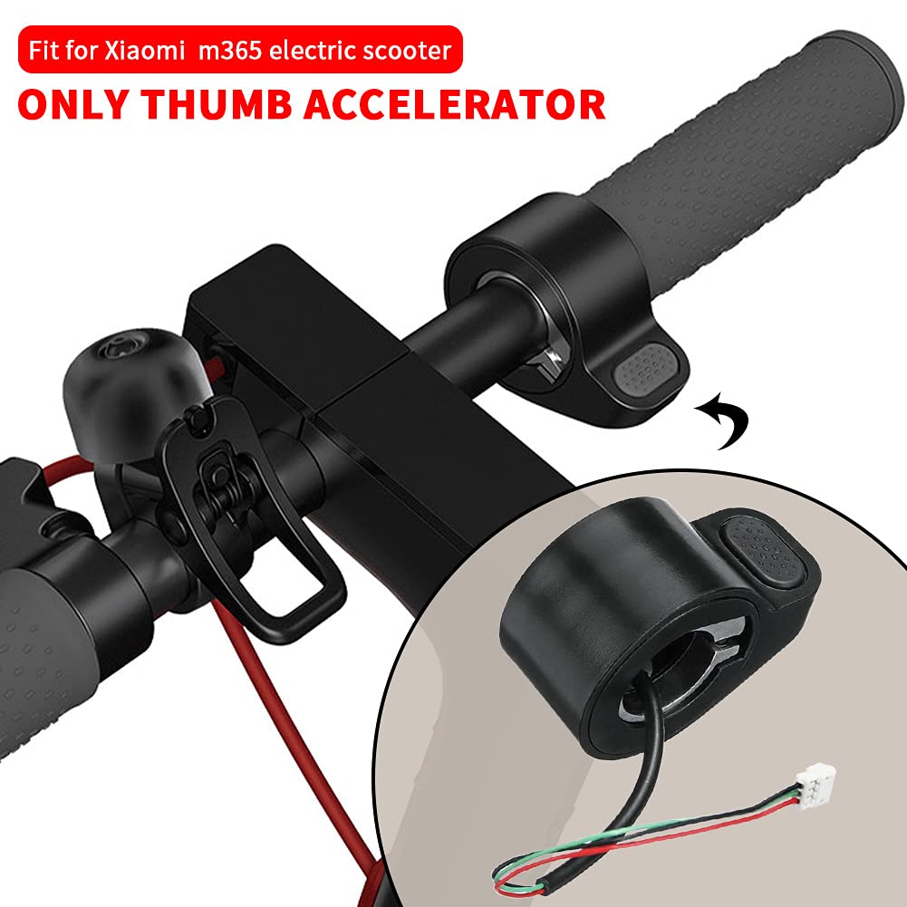 Uxely Electric Scooter Throttle, Finger Throttle, Throttle Accelerator Accessories Replacement Part, Scooter Throttle Thumb Acce