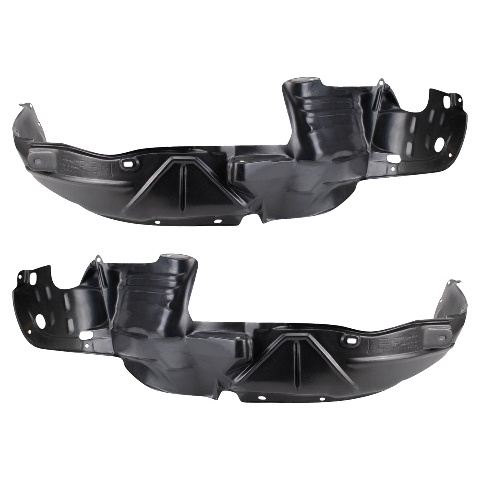 Trq Inner Fender Liner Set Compatible With 2001-2003 Acura Cl Ac1248108 Ac1249108