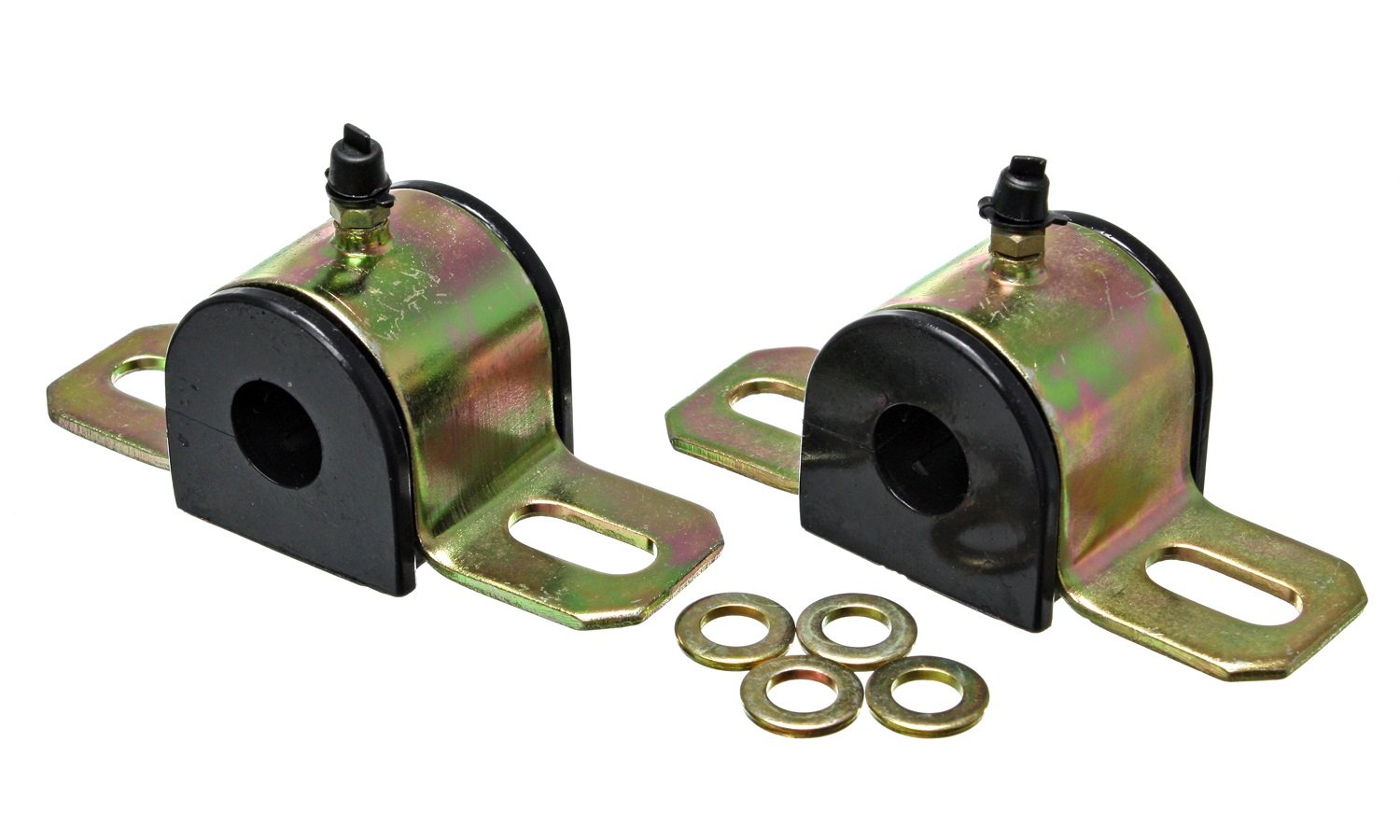 Energy Suspension 9.5156G 3/4 Greasable Sway Bar Set , Black