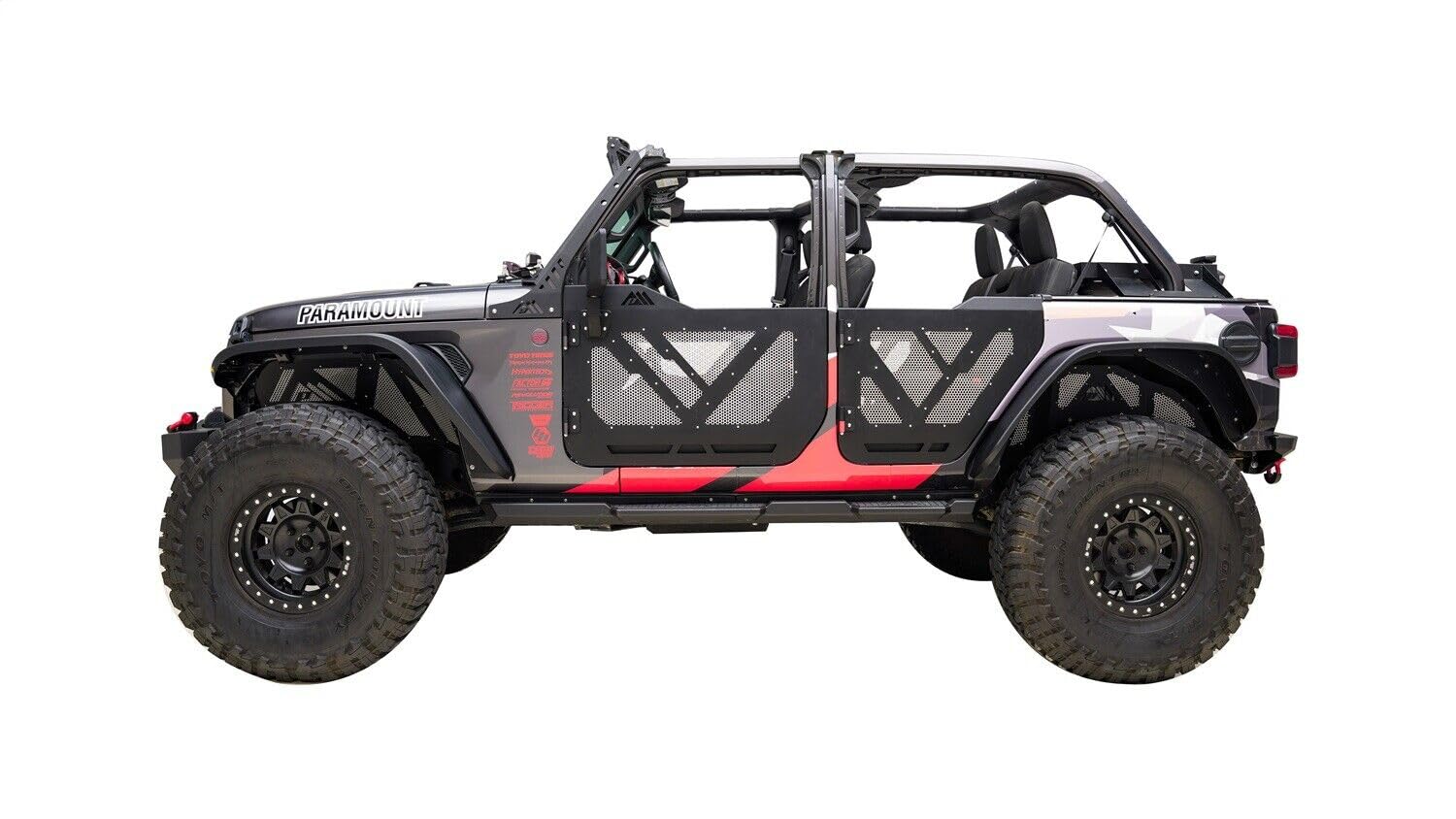 18-21 Jeep Wrangler Jl, 20-21 Jeep Gladiator Jt Front Half Doors