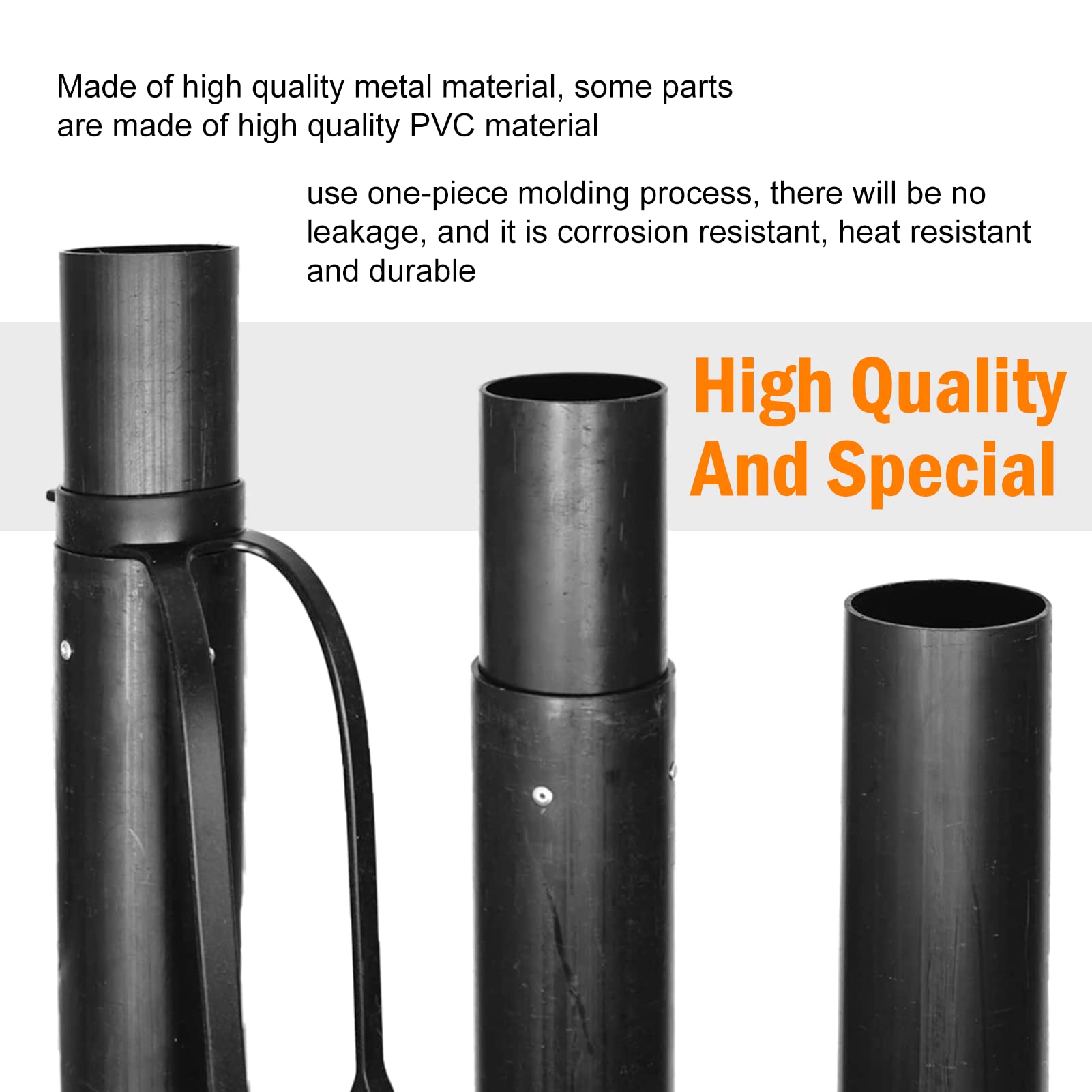 HRepair RV Generator Exhaust Extension Kit, Model 44461 - Efficient Venting System for RV Generators