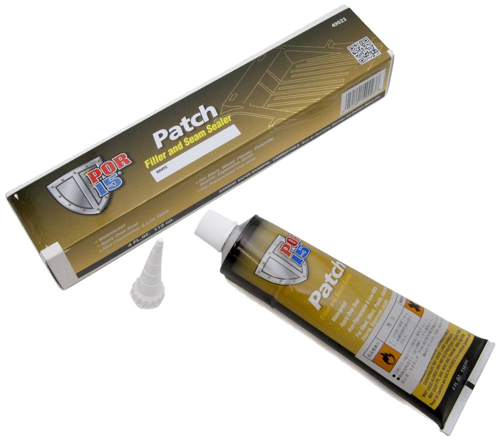 Por-15 Patch Filler And Seam Sealer, Ultimate Filler Adhesive, 4 Ounces, White