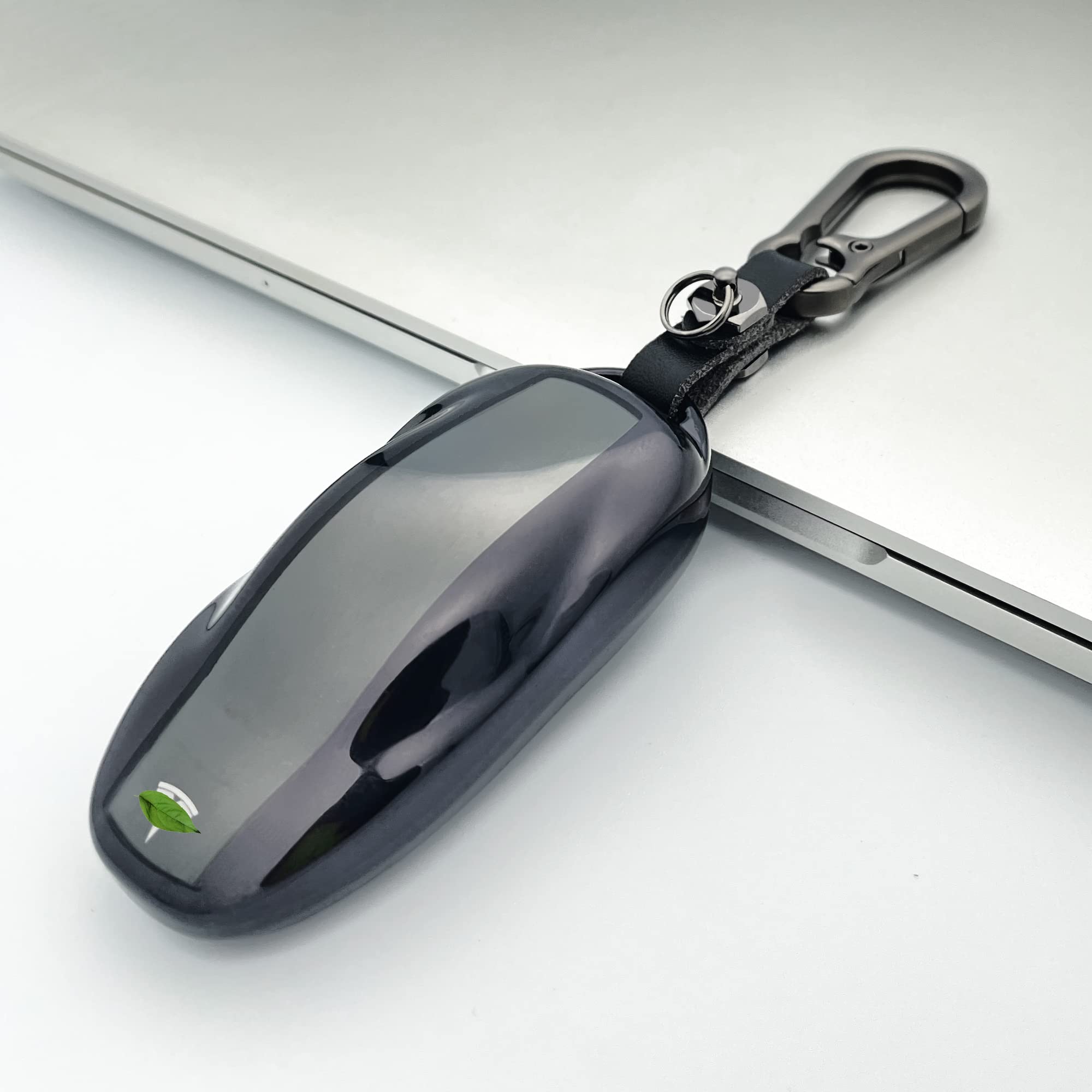 TANDRIVE Key Fob cover Holder For Tesla Model S (X Y 3),Black