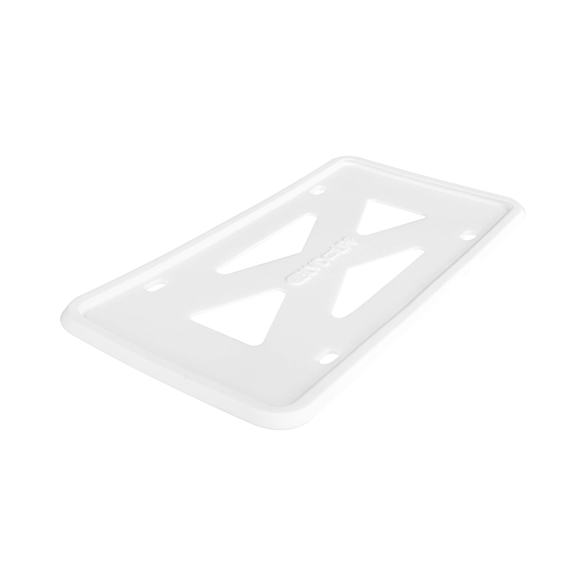 BLVD-LPF OBEY YOUR LUXURY Silicone License Plate Frame with Patented Design | Rattle-Proof, Weather-Proof, Rust-Proof Silicone L