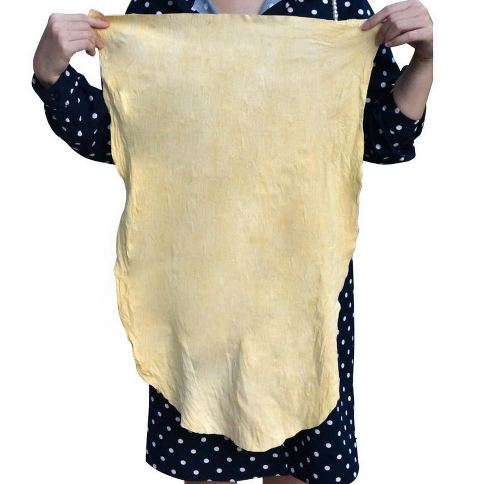Natural Chamois Leather Car Cleaning Cloth Washing Suede Absorbent Drying Towel VOSO (40X70cm)