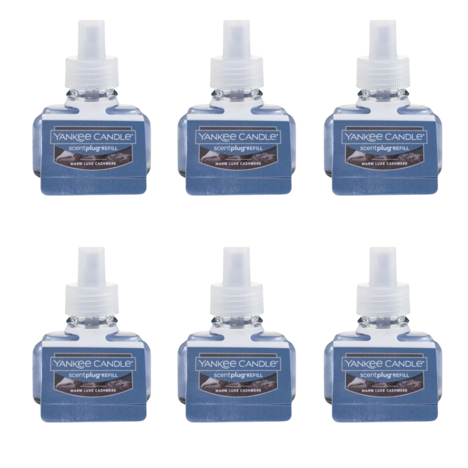 Yankee Candle Scent Plug Refill, Warm Luxe Cashmere (Pack Of 6)
