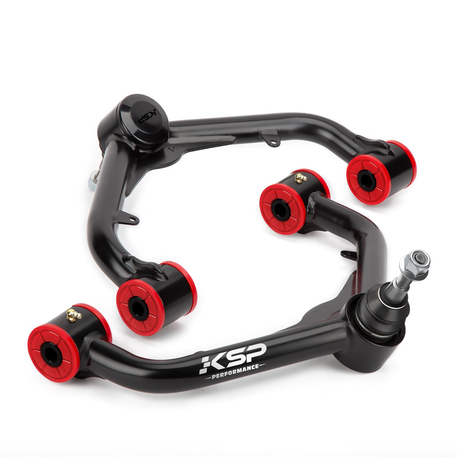 KSP 2''-4'' Upper Control Arm for Silverado Sierra 2500 3500 2000-2010, Adjustable Tubular Suspension Arms Compatible with Chevr