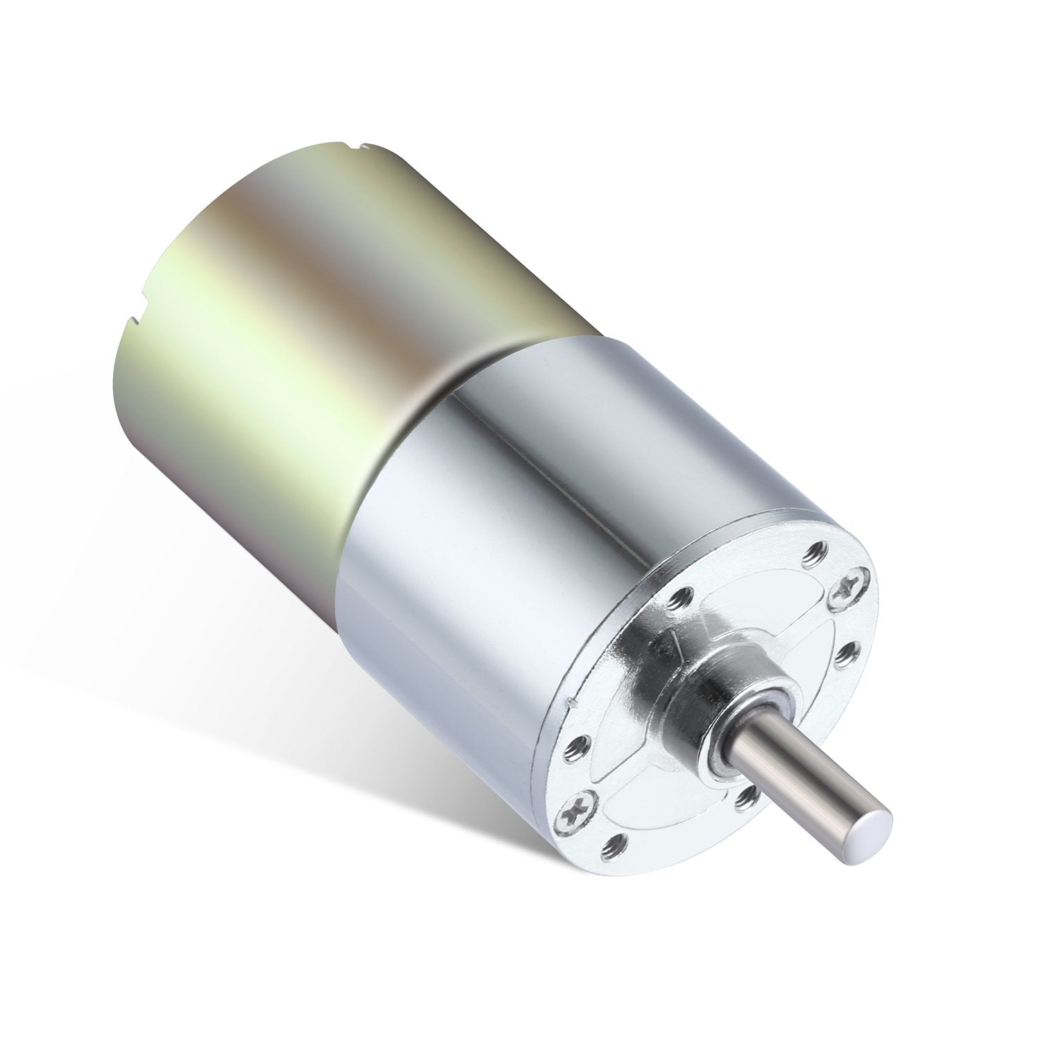 Greartisan Dc 12V 10Rpm Gear Motor High Torque Electric Micro Speed Reduction Geared Motor Centric Output Shaft 37Mm Diameter Ge
