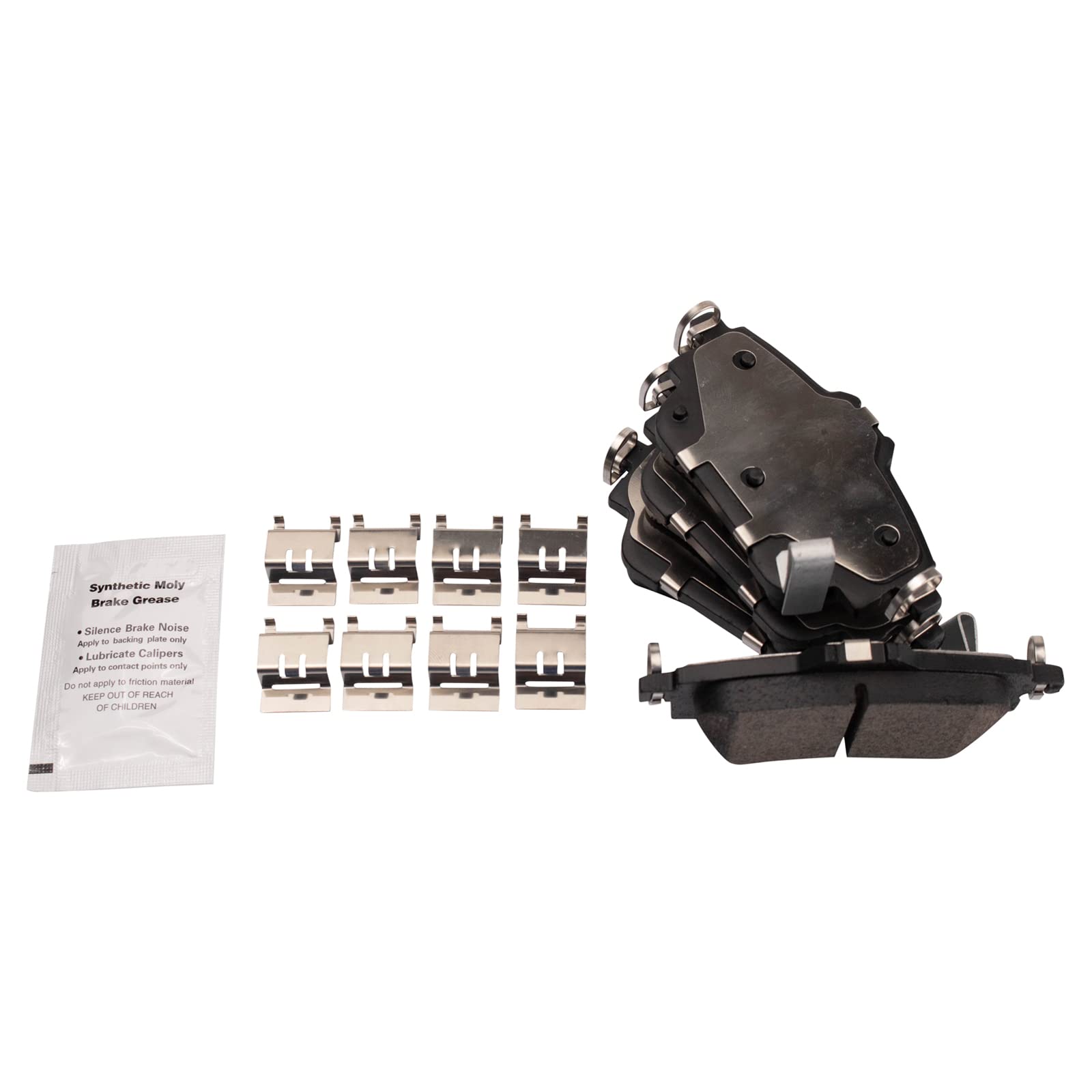 TRQ Rear Brake Pads Ceramic Compatible with 2020-2022 Nissan Sentra