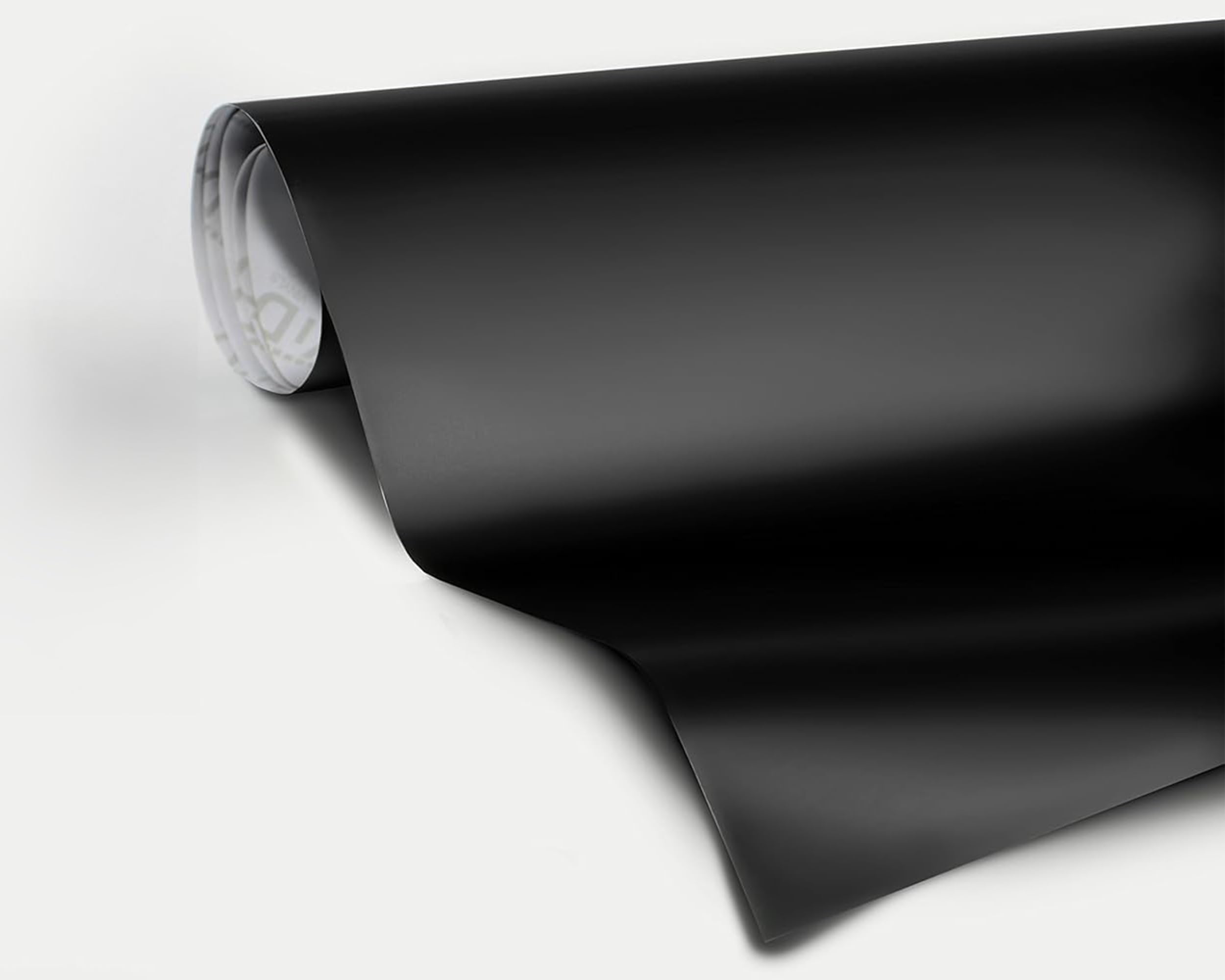Black Matte 60 Inch X 1Ft Car Wrap Vinyl Roll With Air Release 3Mil-Vvivid8
