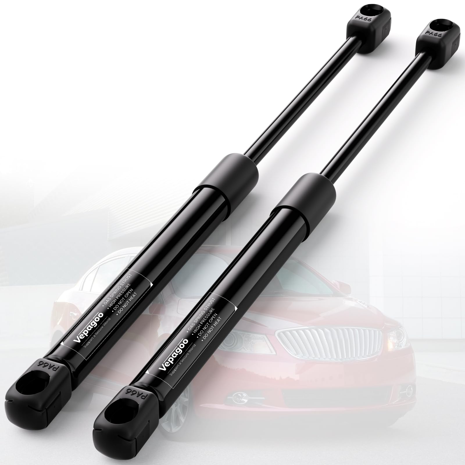 Vepagoo Pm3315 Rear Hatch Struts Liftgate Tailgate Compatible With 2015-2020 Honda Fit Gas Shock Lift Supports Spring, Trunk Hat