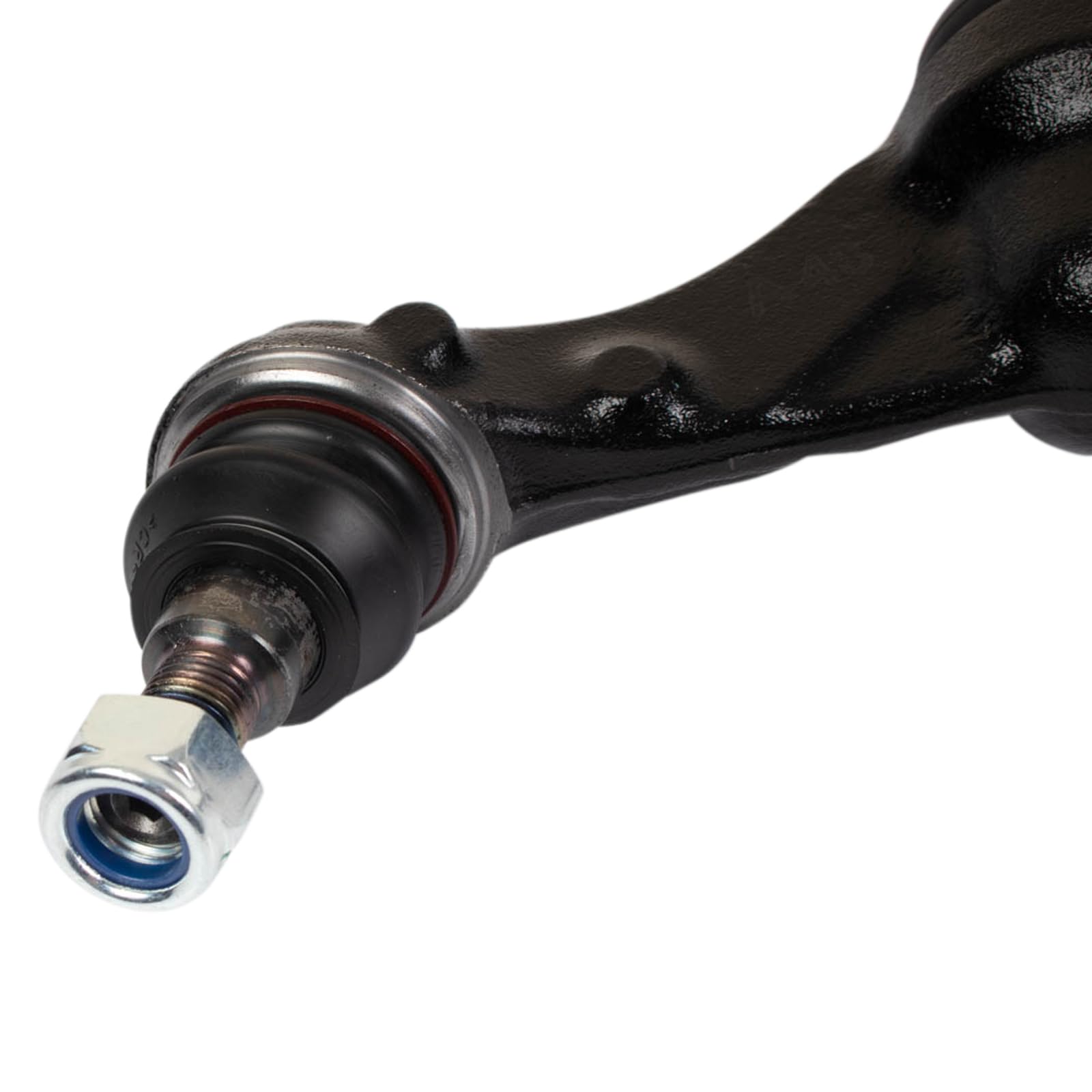 Trq Front Right Lower Rearward Control Arm With Ball Joint Passenger Side Compatible With 2010-2013 Mercedes-Benz S400 2007-2013