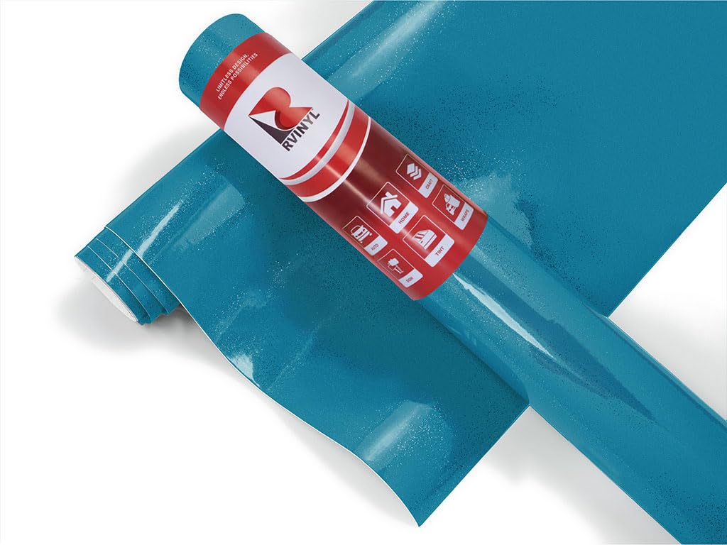3M 2080 G227 Gloss Blue Metallic (5Ft X 18Ft) Vinyl Wrap Film Sheet With Air-Release For Cars, Trucks & More (90Sq Ft Roll)