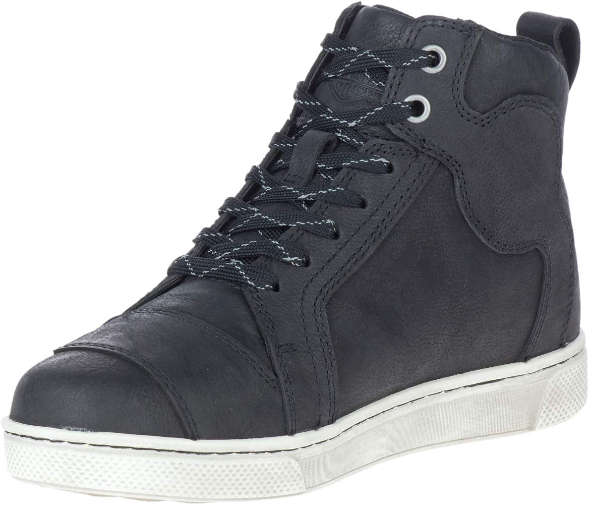 Harley-Davidson Footwear Women'S Bateman 4 Metal Motorcycle Boot, Black, 6.5