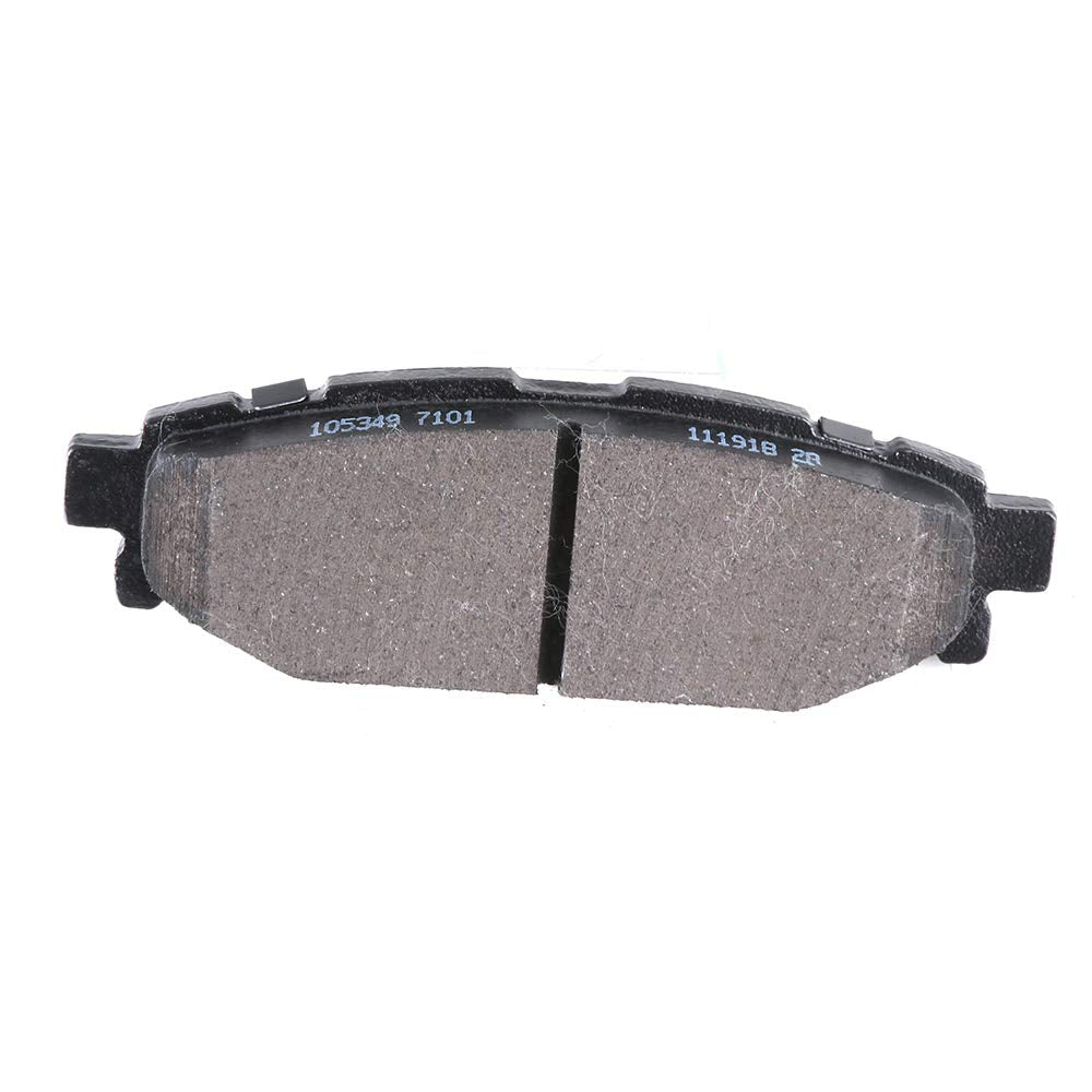 Cciyu D1114 Ceramic Rear Brake Pad Set Fit For Scion Fr-S,For Subaru Brz,Crosstrek,Forester,Impreza,Legacy,Outback,Wrx,Xv Crosst
