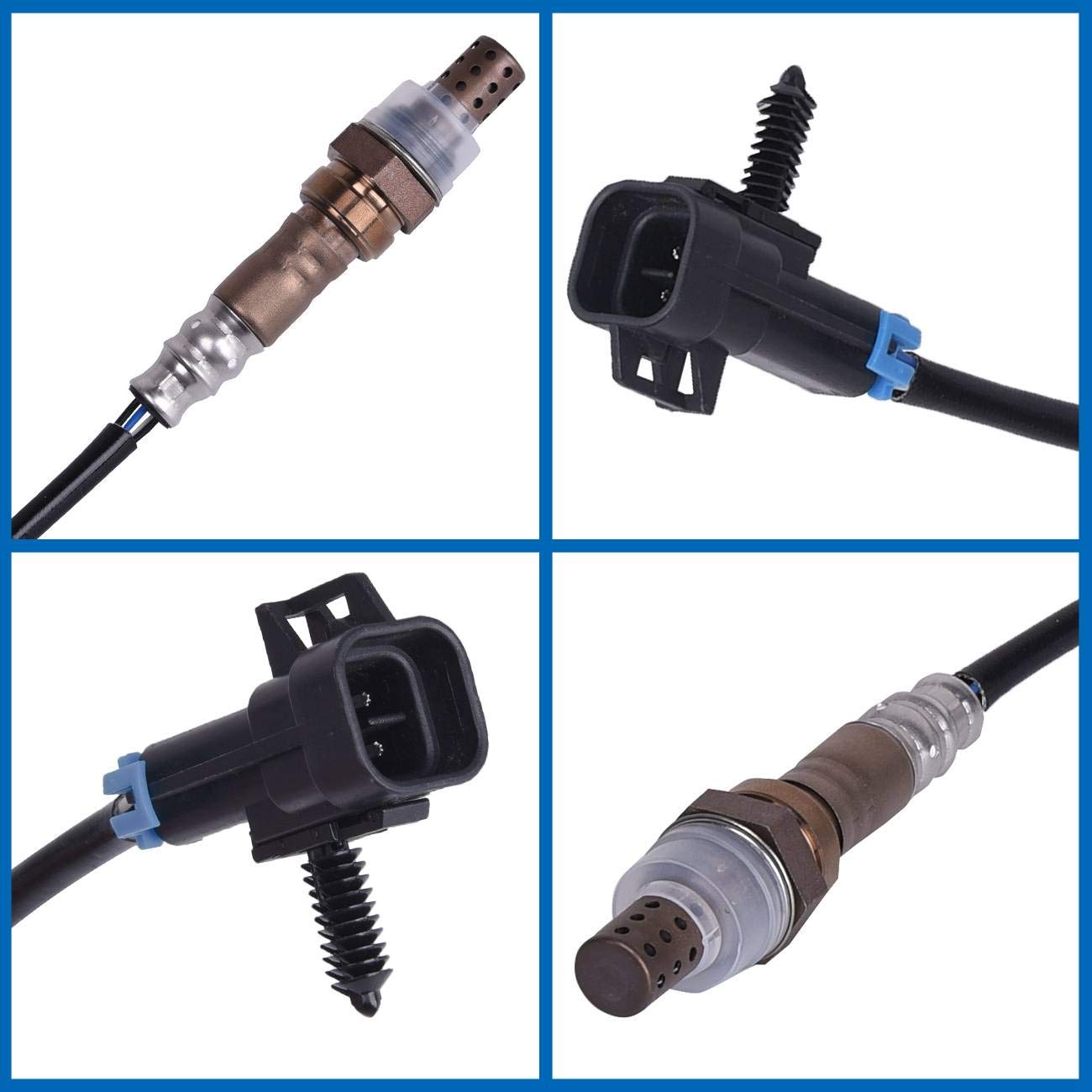 Bapmic Oxygen Sensor Lambda O2 Sensor For Buick Cadillac Chevrolet Chevy Gmc Silverado Sierra 1500 2500 Escalade 2006-2011 Repla