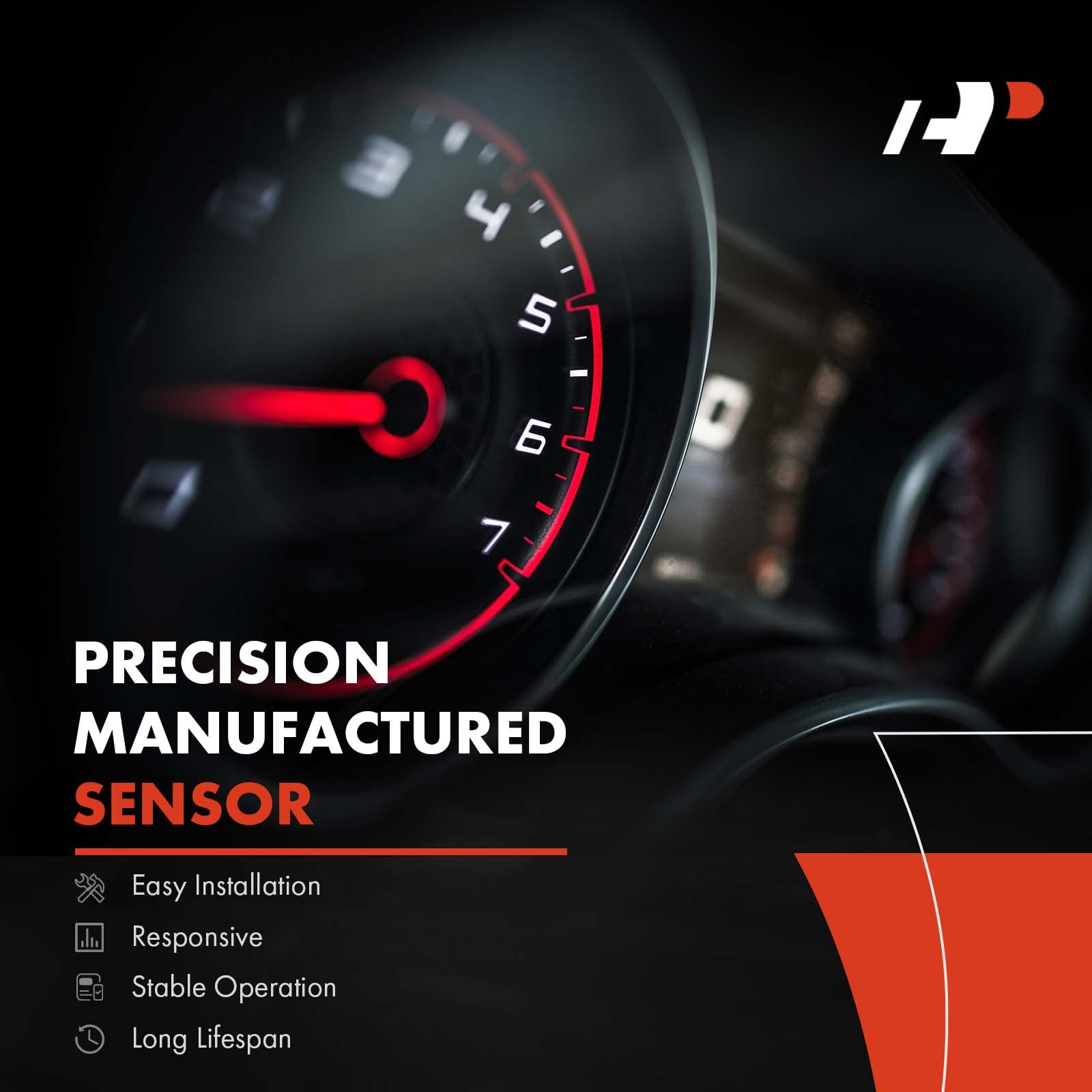 A-Premium 39180-2B000 Engine Crankshaft Position Sensor Compatible with Hyundai, Kia & Dodge Models - Elantra 11-20, Soul, Forte