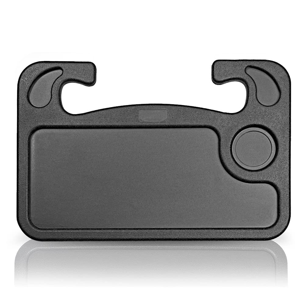 SMINKA Car Steering Wheel Desk | Car Tray Table for Eating & Storing Laptop, Travel Car Accessories fits Most Vehicles Steering 