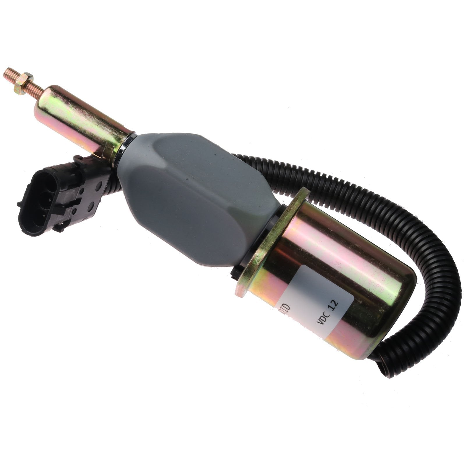 Holdwell Fuel Solenoid Shutoff J928160 for Case IH 7110 7120 7130 7140 7150 7210 7220 7230 7240 7250 9310 9330