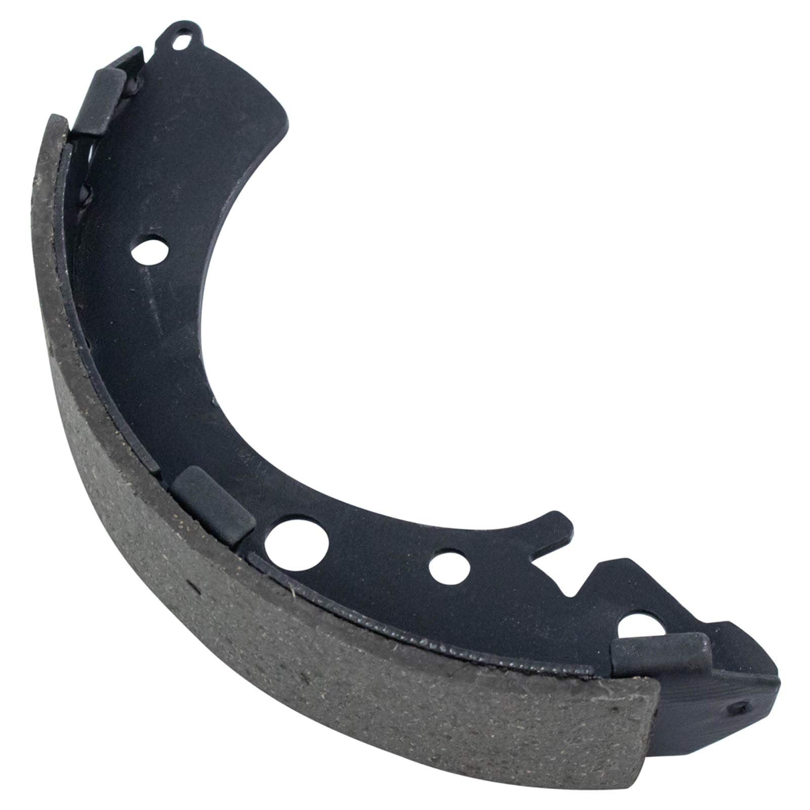 TRQ Rear Brake Shoes & 2 Drums Set Kit Compatible with 4 Stud Wheels Compatible with 01-05 Honda Civic