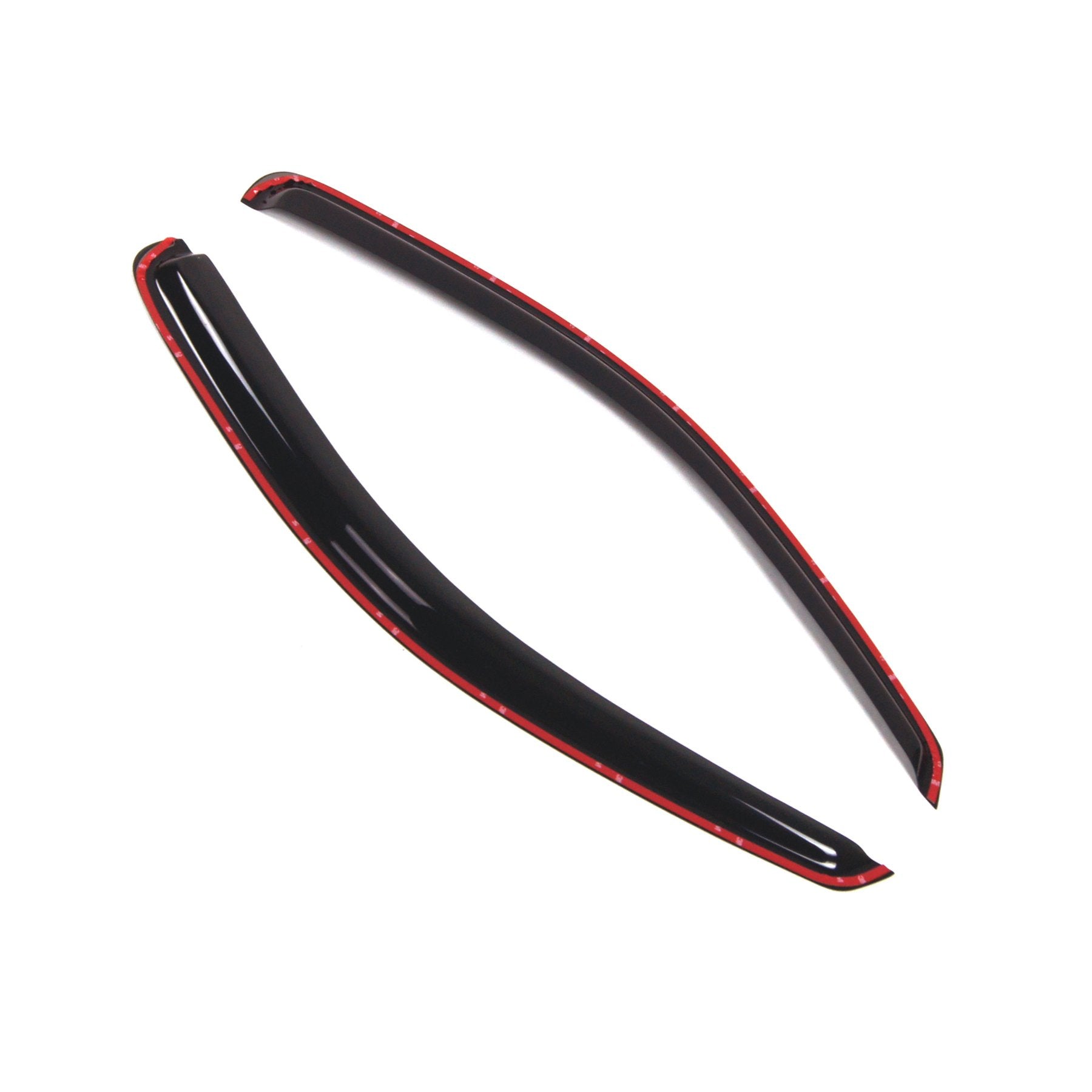 Tuningpros Wd2-112I Dark Smoke 2 Pcs Set Window Visor (In-Channel) Deflector Rain Guard Compatible With 1997-2004 Dodge Dakota