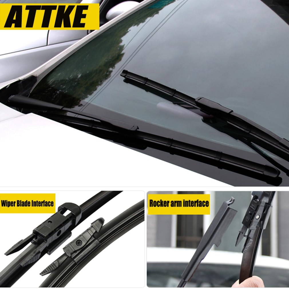 2 Wipers 24'' + 22'' Front Windscreen Wiper Blades For Volvo Xc90 2005-2015/S60 2005-2009/Ford Explorer 2021-2024 Oe Original Qu