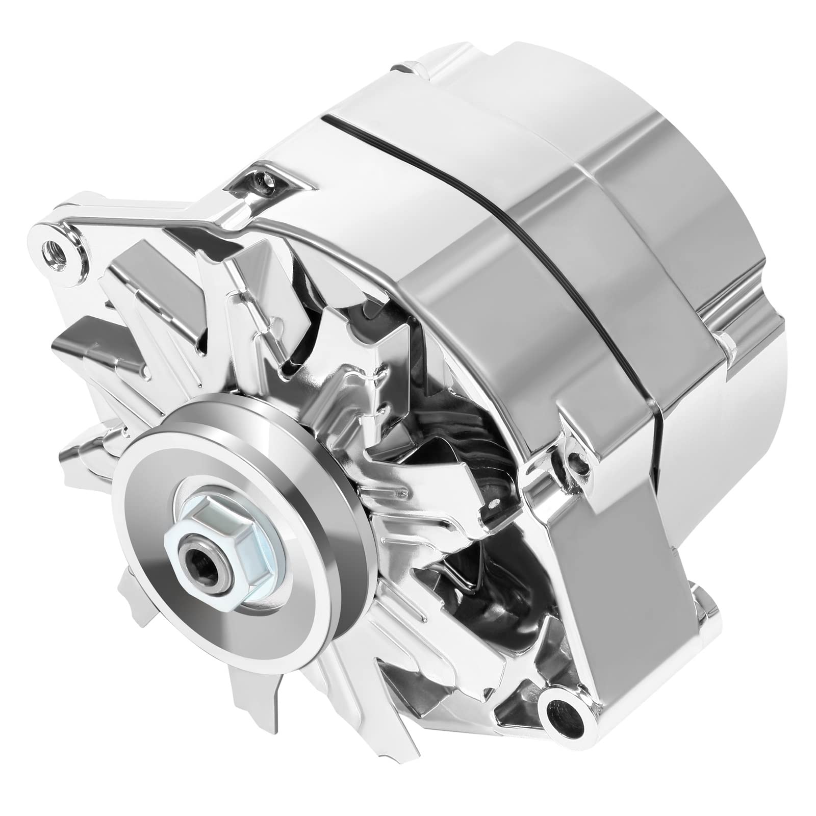 SCITOO Alternator Fits for Buick for Skylark 1975-1982,for Chevrolet for C10 for Suburban 1973-1980 1982-1983 12V 100Amp CW 1-Gr
