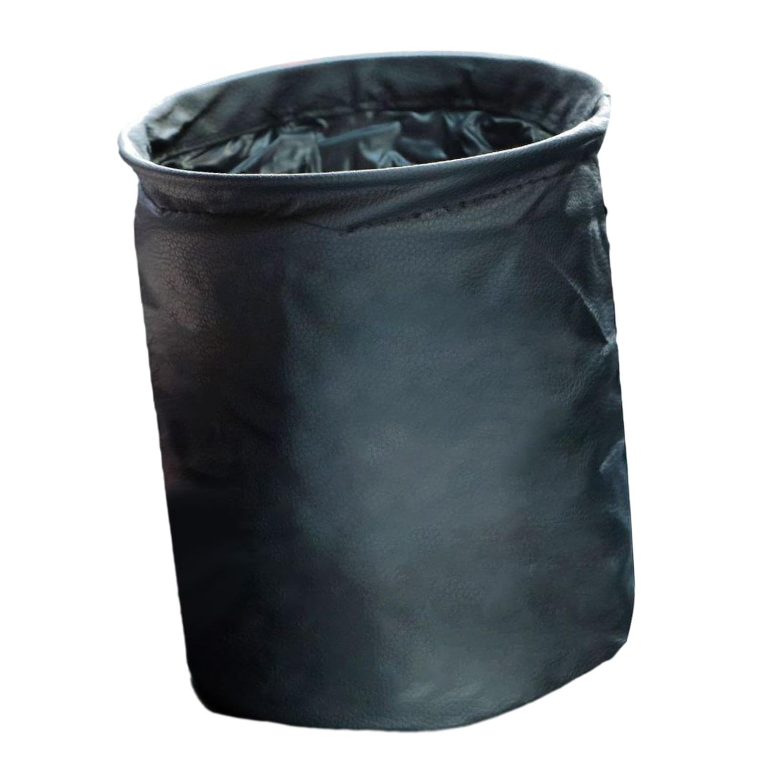 BNF Folding Car Trash Can Scratch Resistant Auto Accessories Hanging Garbage Bin Blackother Auto Tools Supplies Automotive Tools