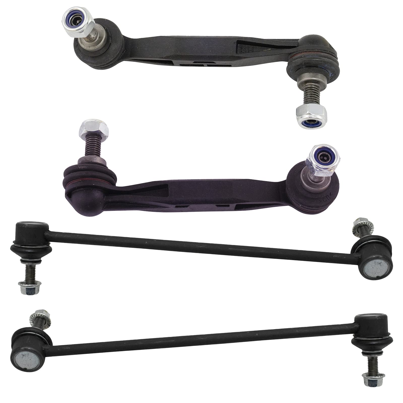 Trq 4Pc Front & Rear Suspension Sway Bar End Link Kit Set Direct Fit For Bmw