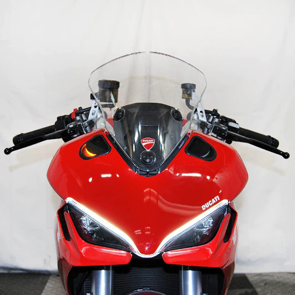New Rage Cycles Mirror Block Off Turn Signals Compatible With The Ducati Supersport 950