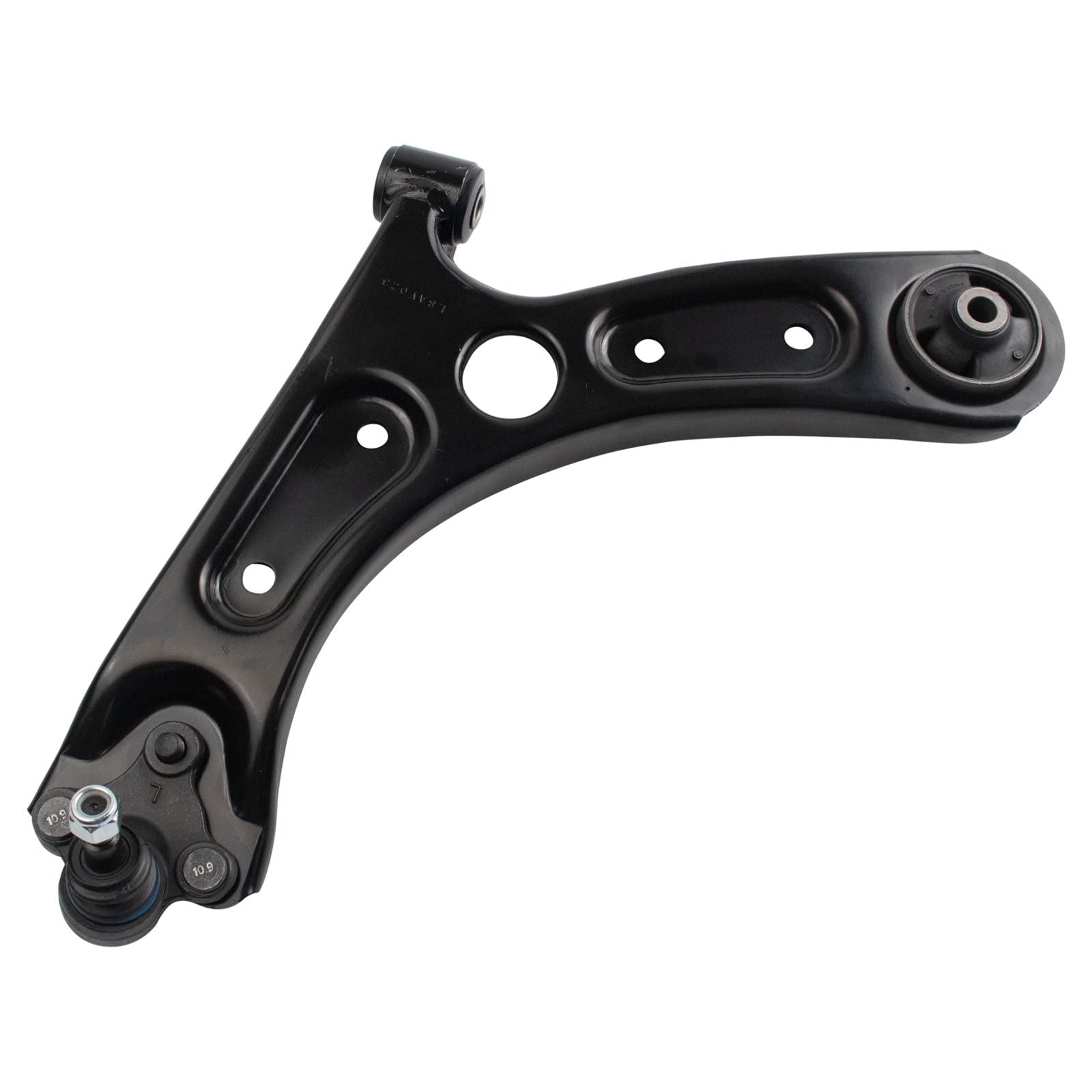 TRQ Front Suspension Kit Control Arm with Ball Joint & Sway Bar Link for 2017-2020 Hyundai Elantra & 2019-2021 Kia Forte, Model PSA60575