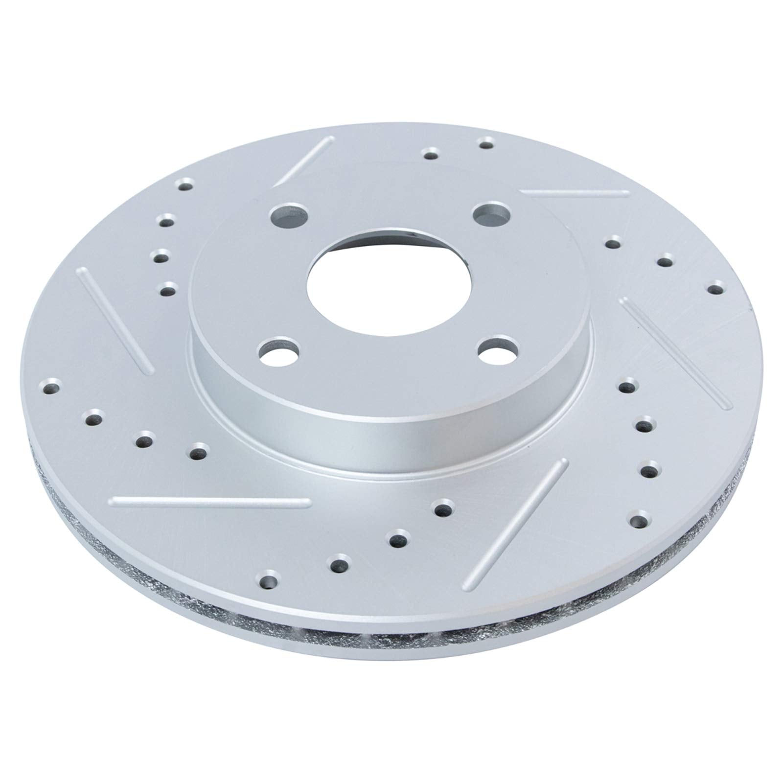 Trq Front Performance Brake Rotors Set Premium G-Coated Compatible With 1994-2005 Mazda Miata