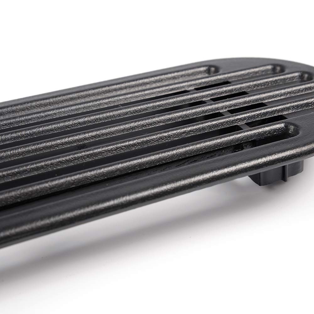 PIT66 Black Dash Defrost Vent Cover Grille Panel for 1998-2005 Chevy S10, GMC Envoy, Jimmy, Oldsmobile - OEM 15046436